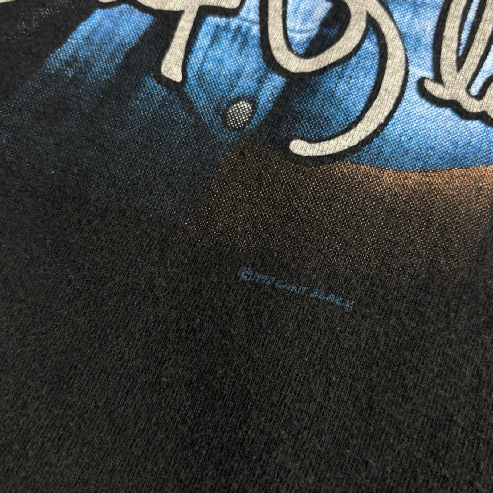 1996 Clint Black Portrait T-Shirt Black