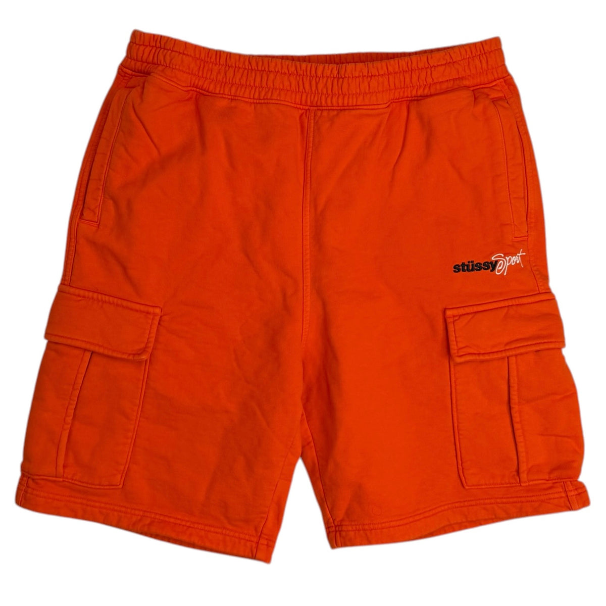 Stüssy Sport Cargo Fleece Short Orange