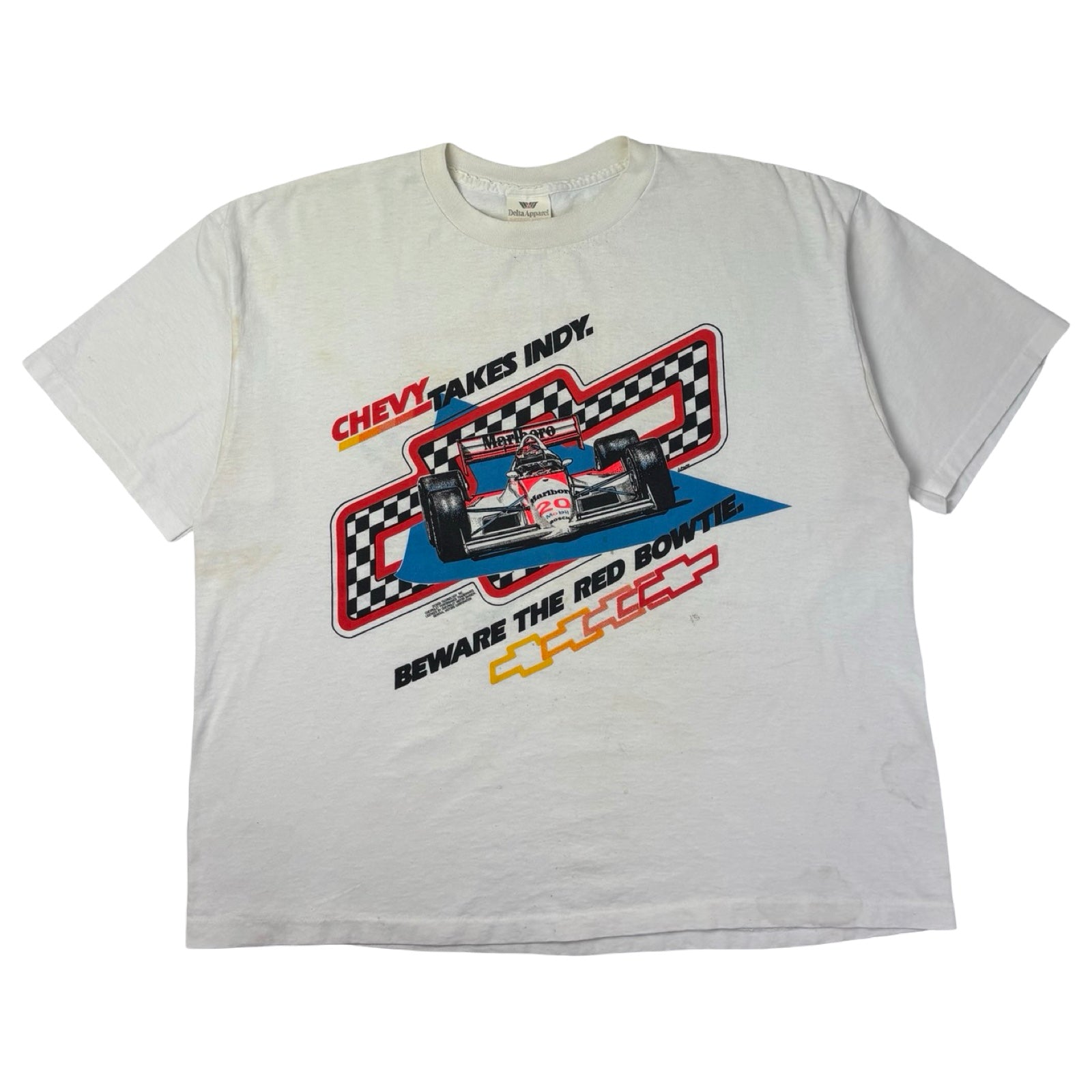 Vintage Chevrolet Indy-Car “Beware The Red Bowtie” T-Shirt