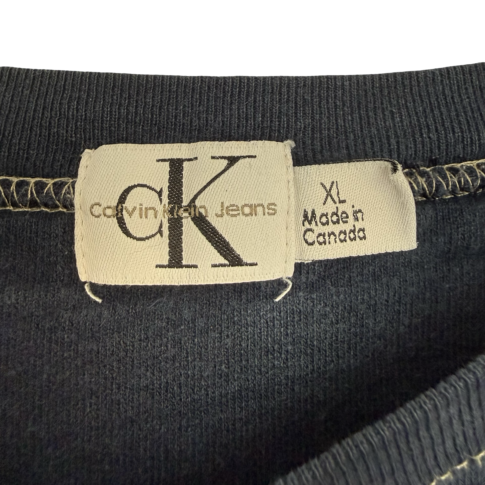 Vintage Calvin Klein Jeans Crewneck Blue