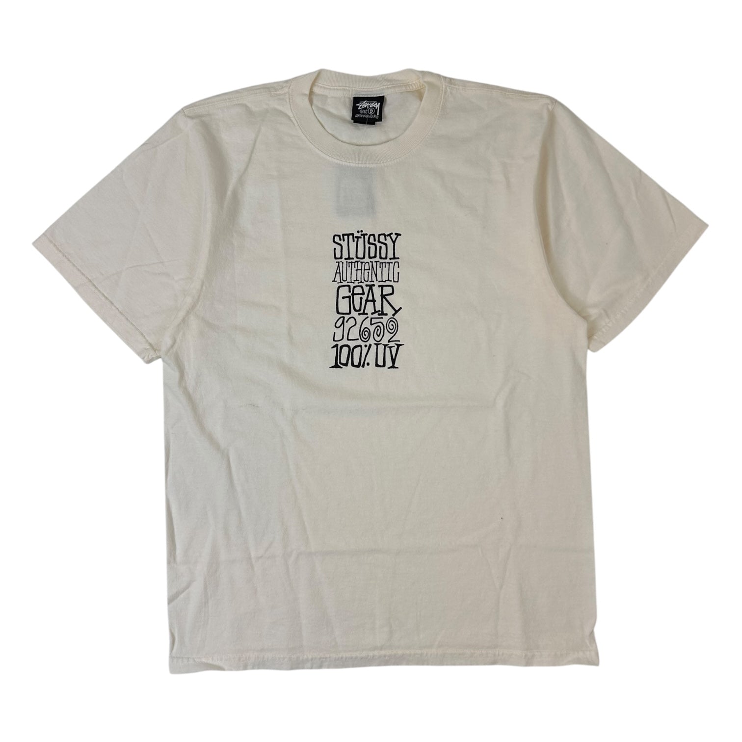 Stussy Authentic Gear T-Shirt Natural