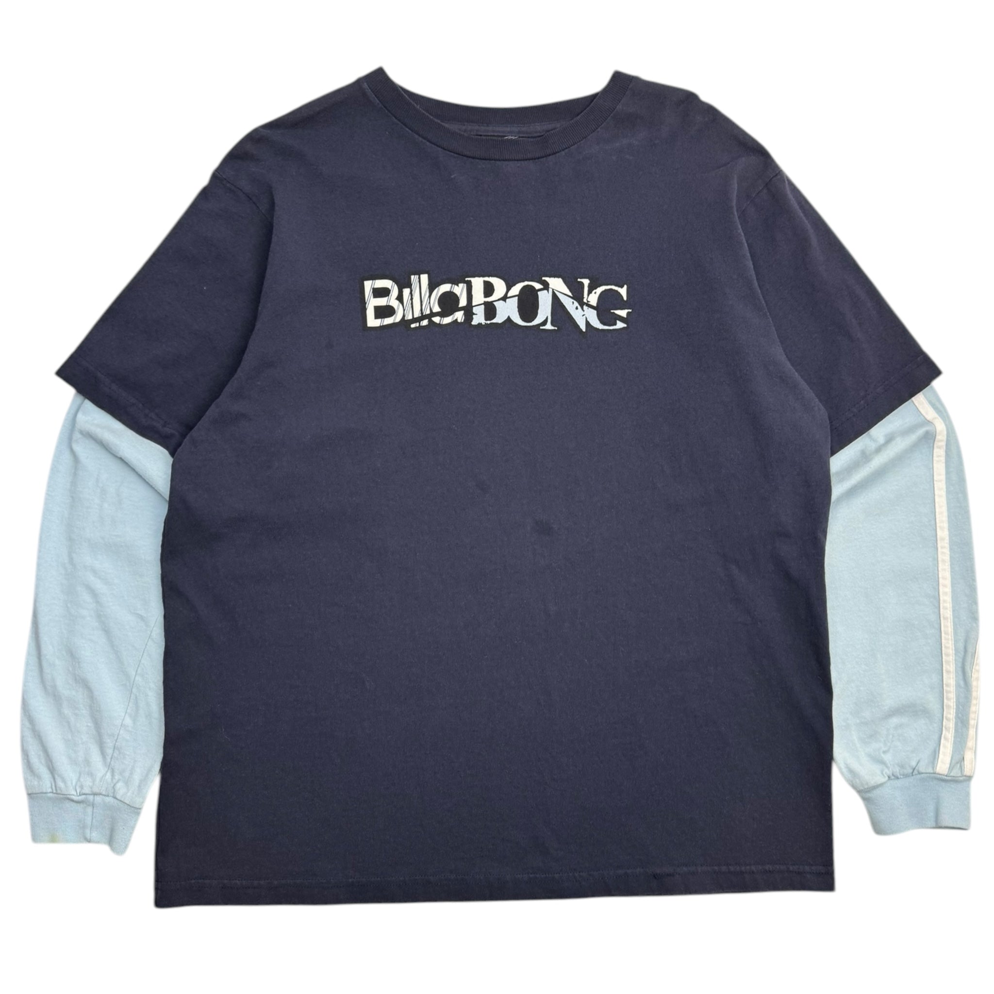 Vintage Y2K Billabong Layered Long Sleeve T-Shirt