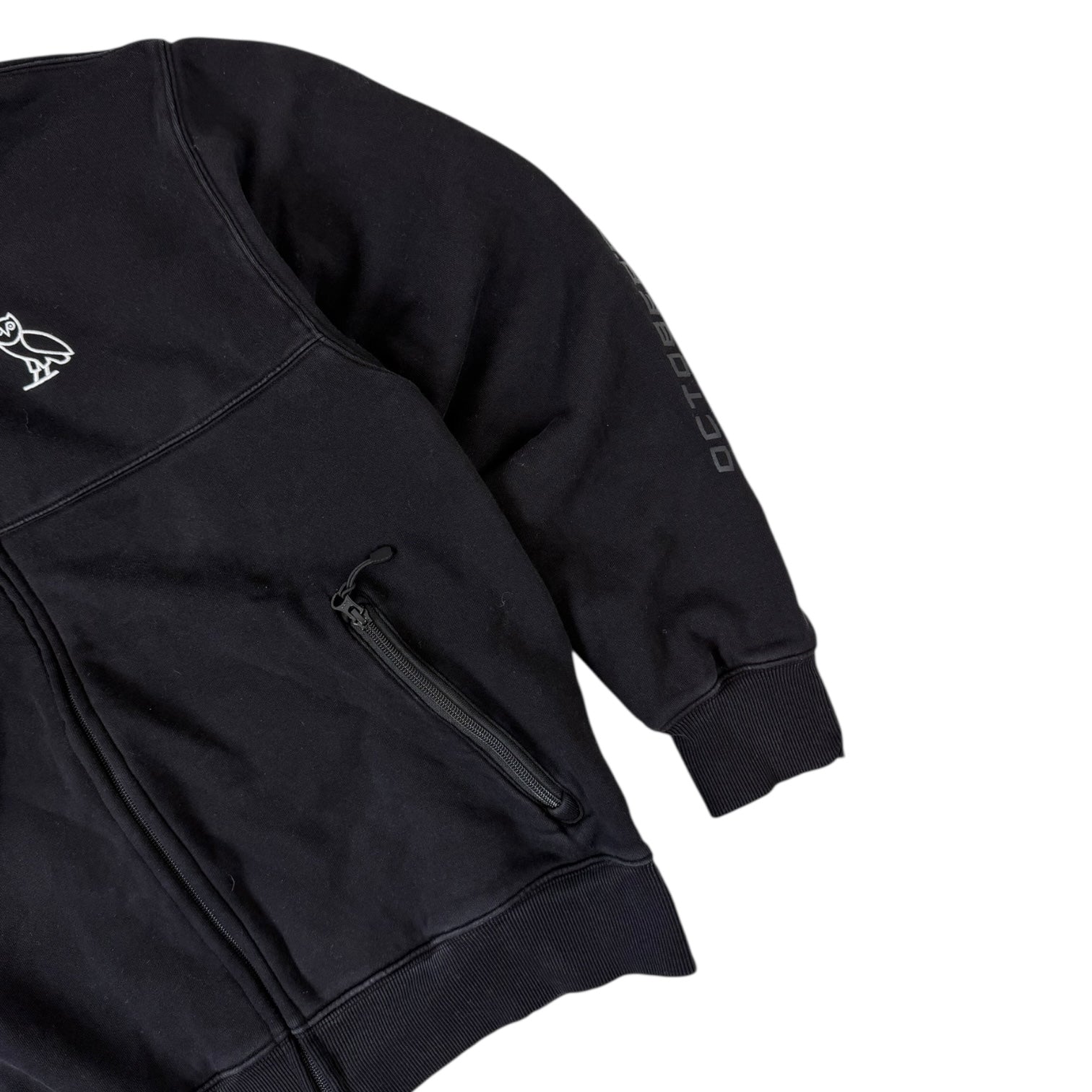 OVO x PlayStation Zen Zip Up Hoodie Black