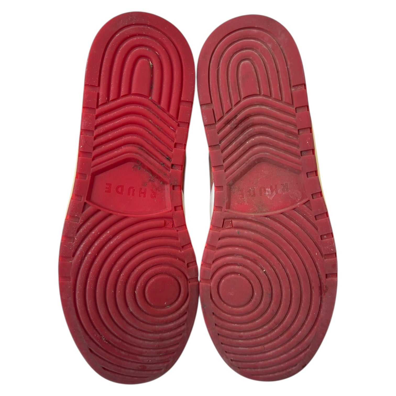 Rhude Rhecess Hi White Red (Used)