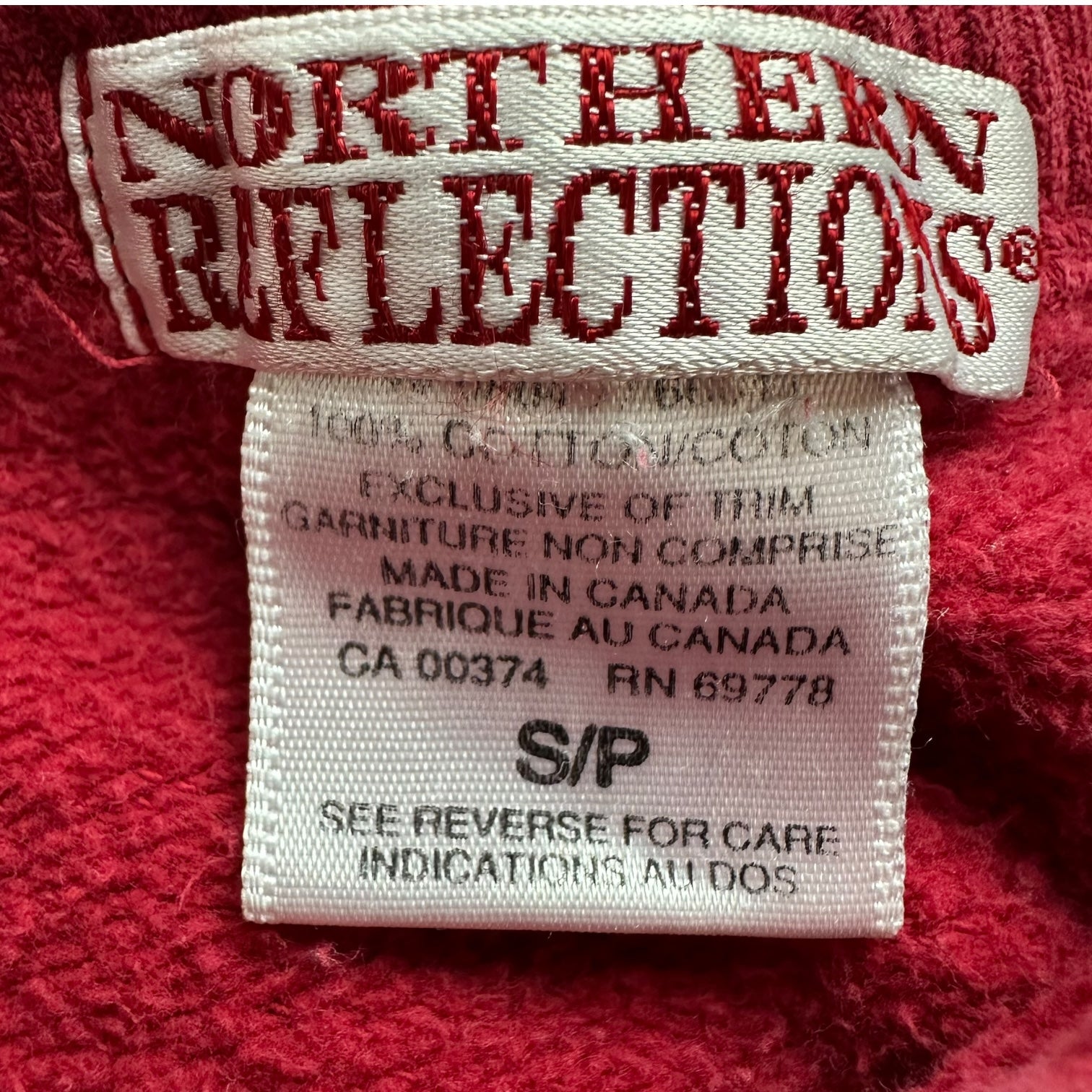 Vintage Northern Reflections Crewneck Red