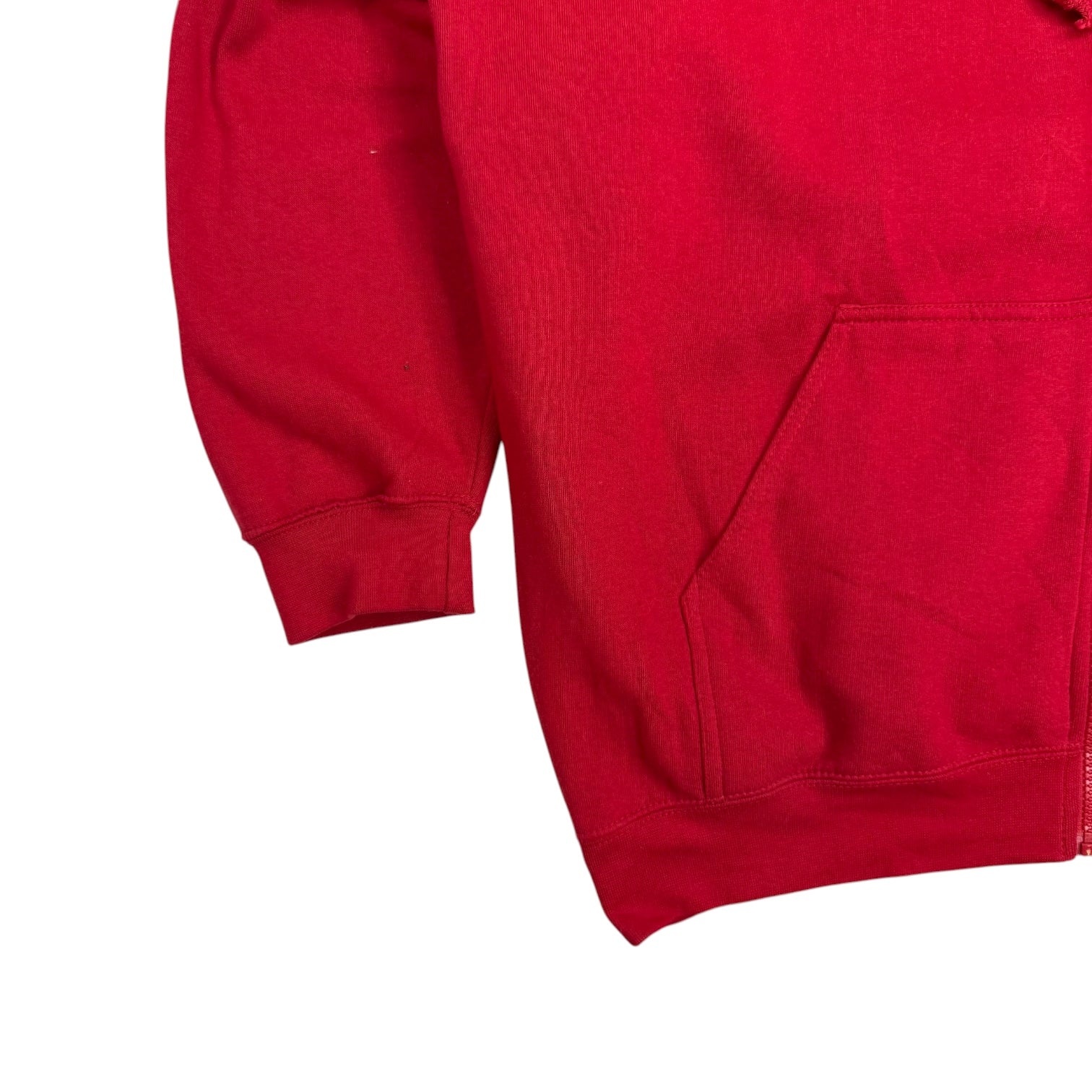 Vintage West Coast Choppers Zip Up Hoodie Red