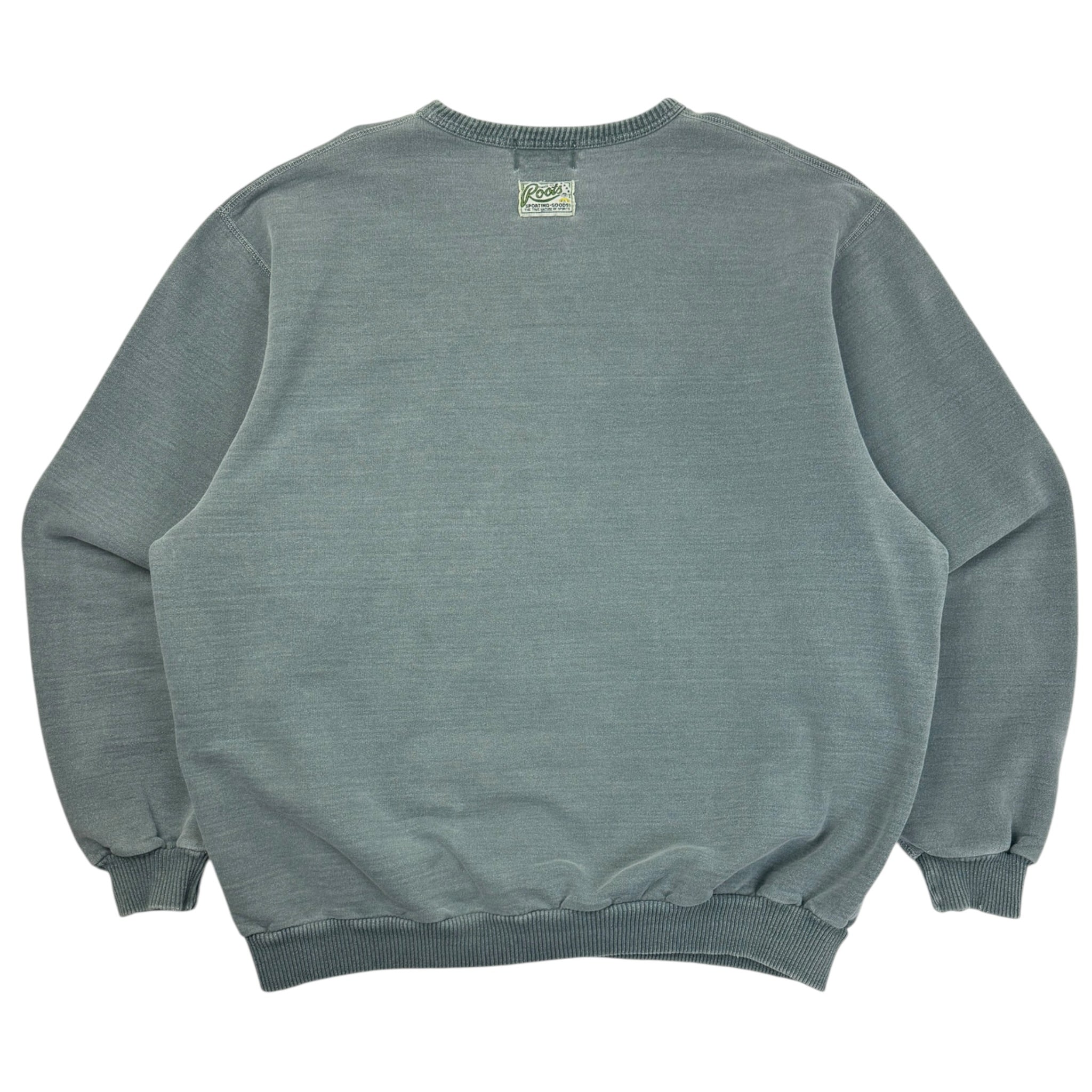 Vintage Roots Heavyweight Crewneck Teal