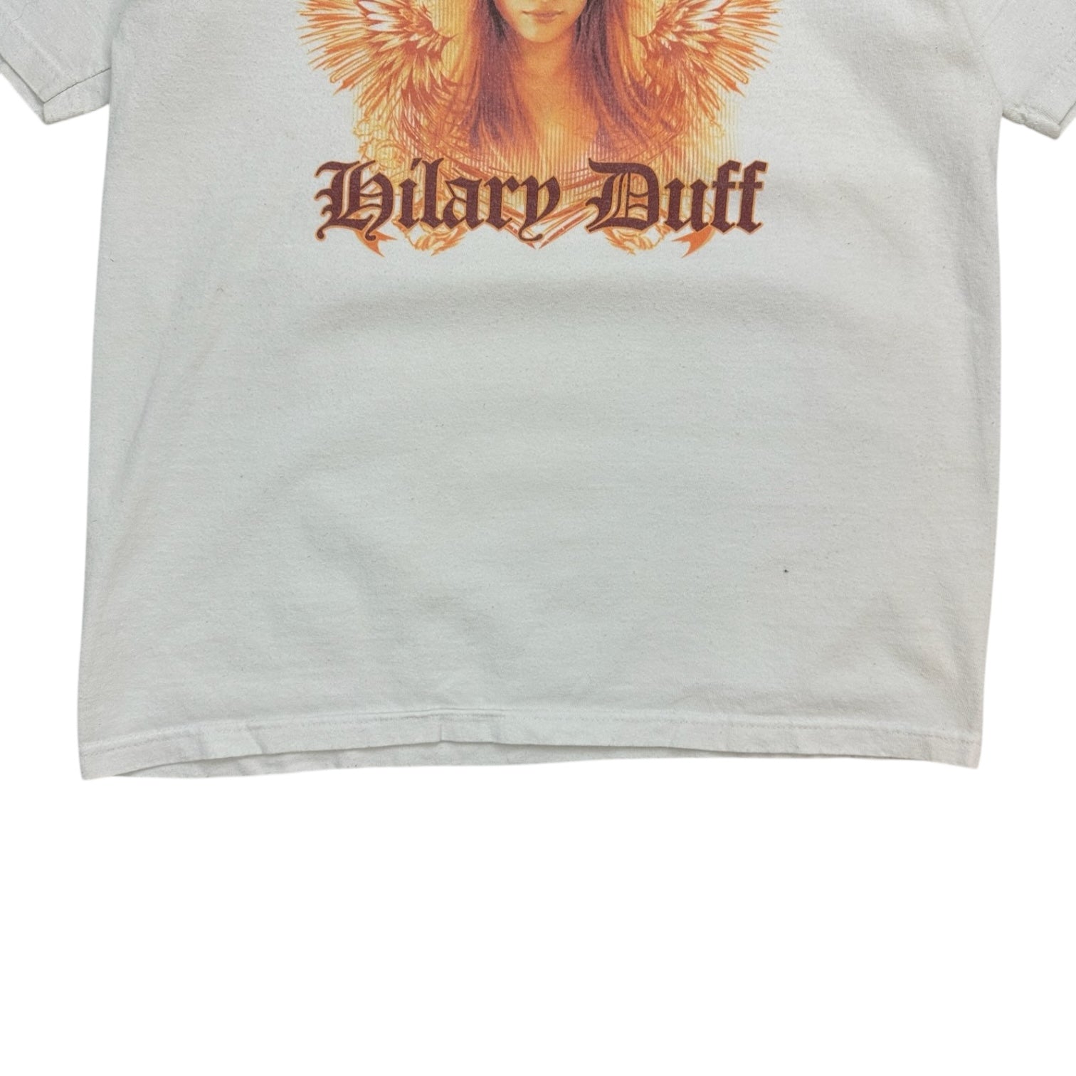 2006 Hilary Duff Tour T-Shirt White