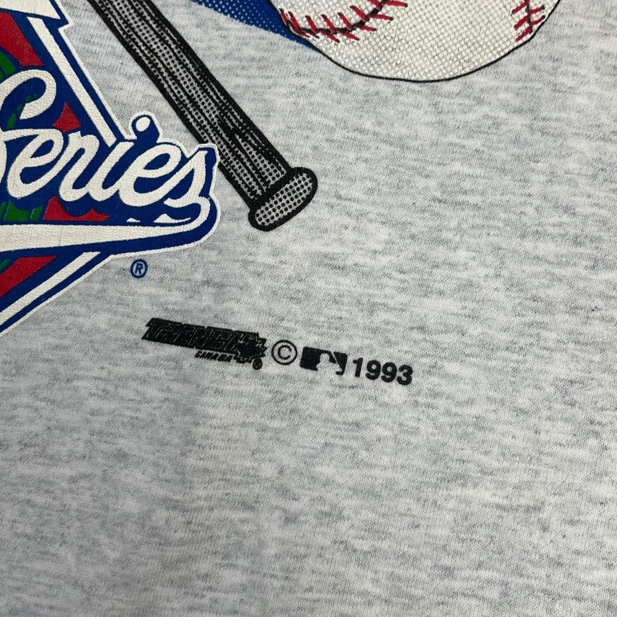 1993 Blue Jays World Series Champs T-Shirt Grey