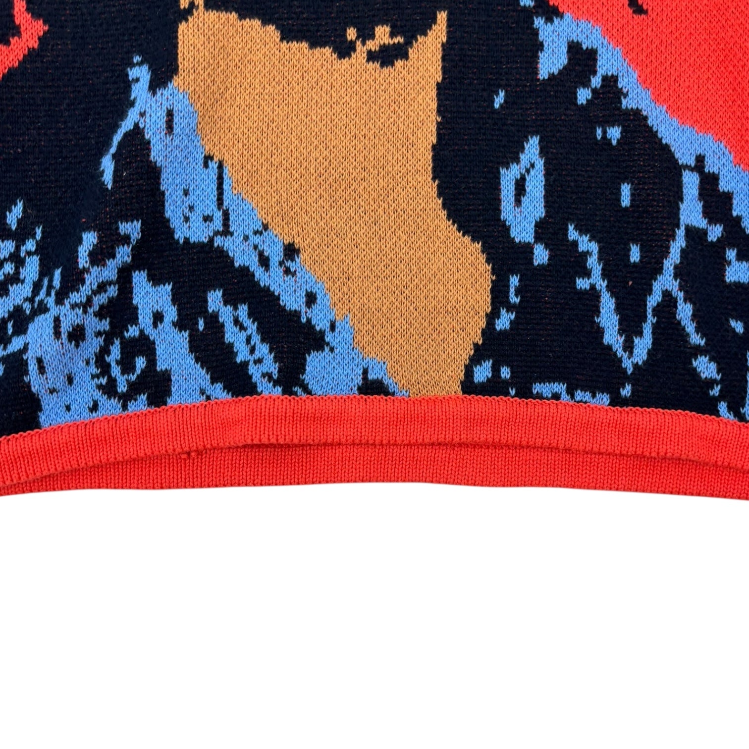 Stussy x Bob Marley Knit Sweater Orange