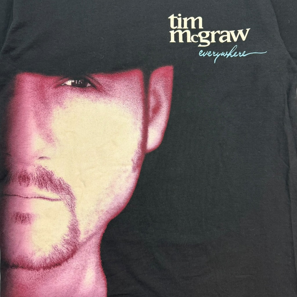 Vintage Tim McGraw Everywhere Tour T-Shirt Black
