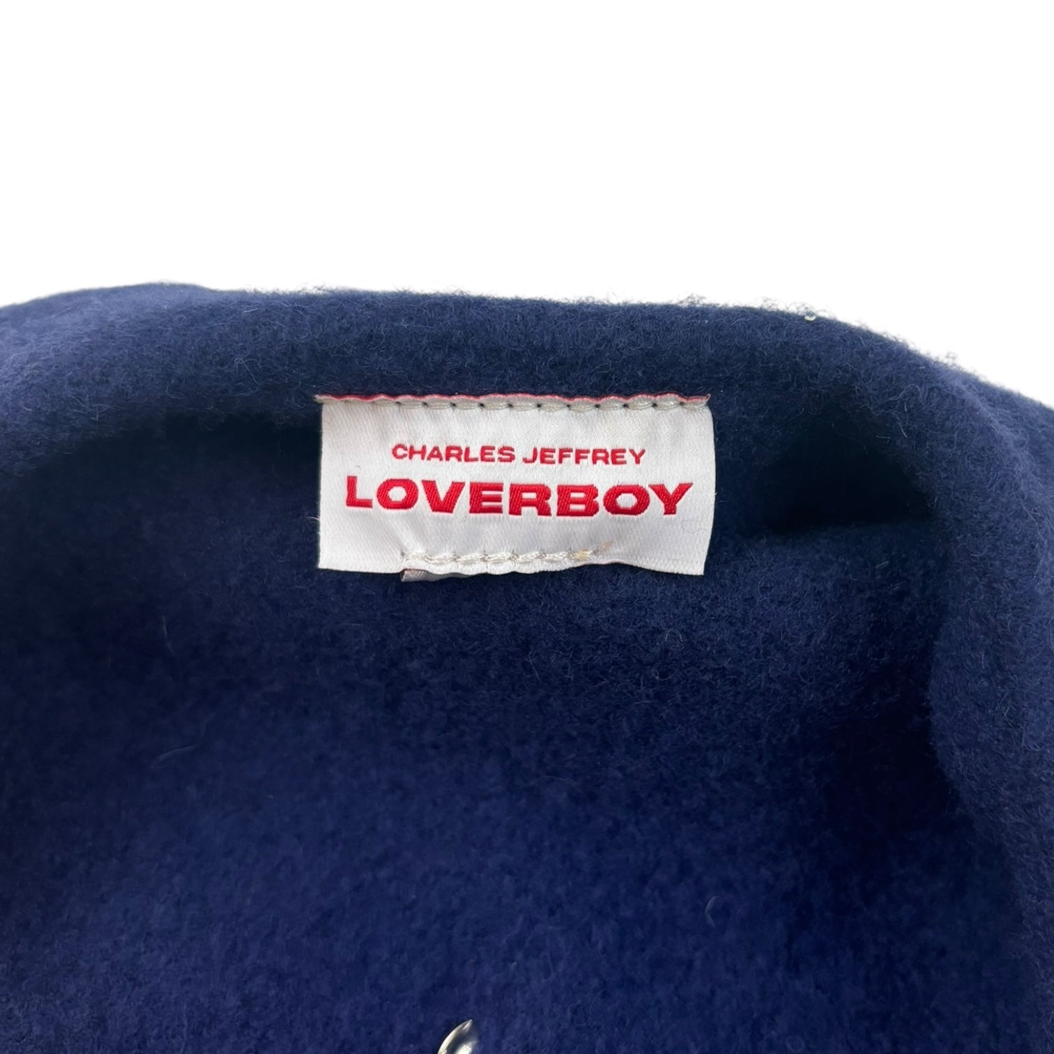 Charles Jeffrey Loverboy Studded Beret Blue