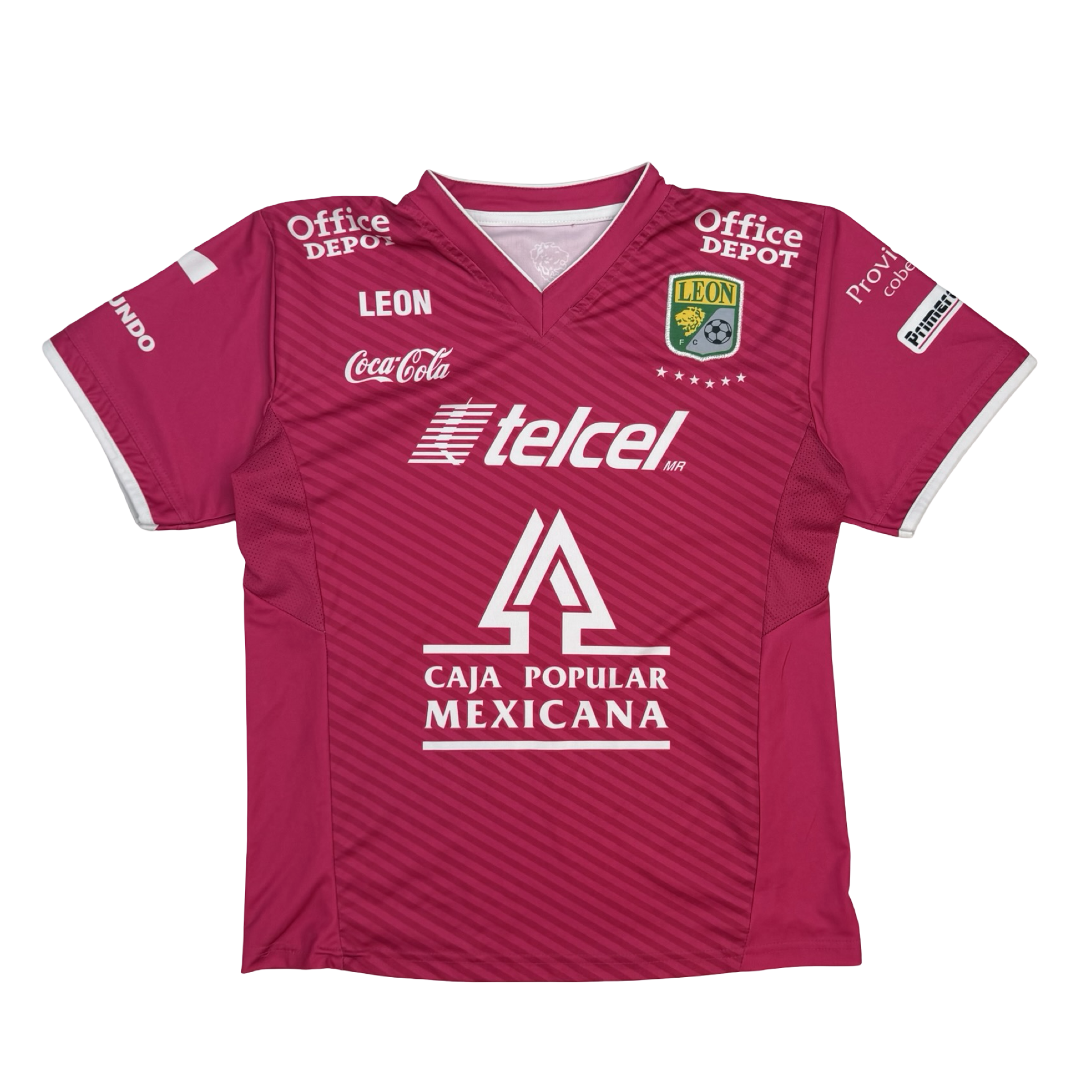 2013-14 Club León Jersey Hot Pink