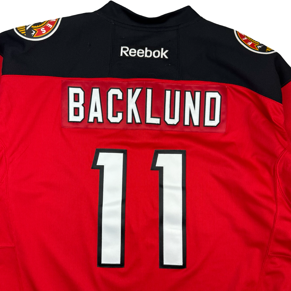 Vintage Calgary Flames #11 Mikael Backlund NHL Jersey
