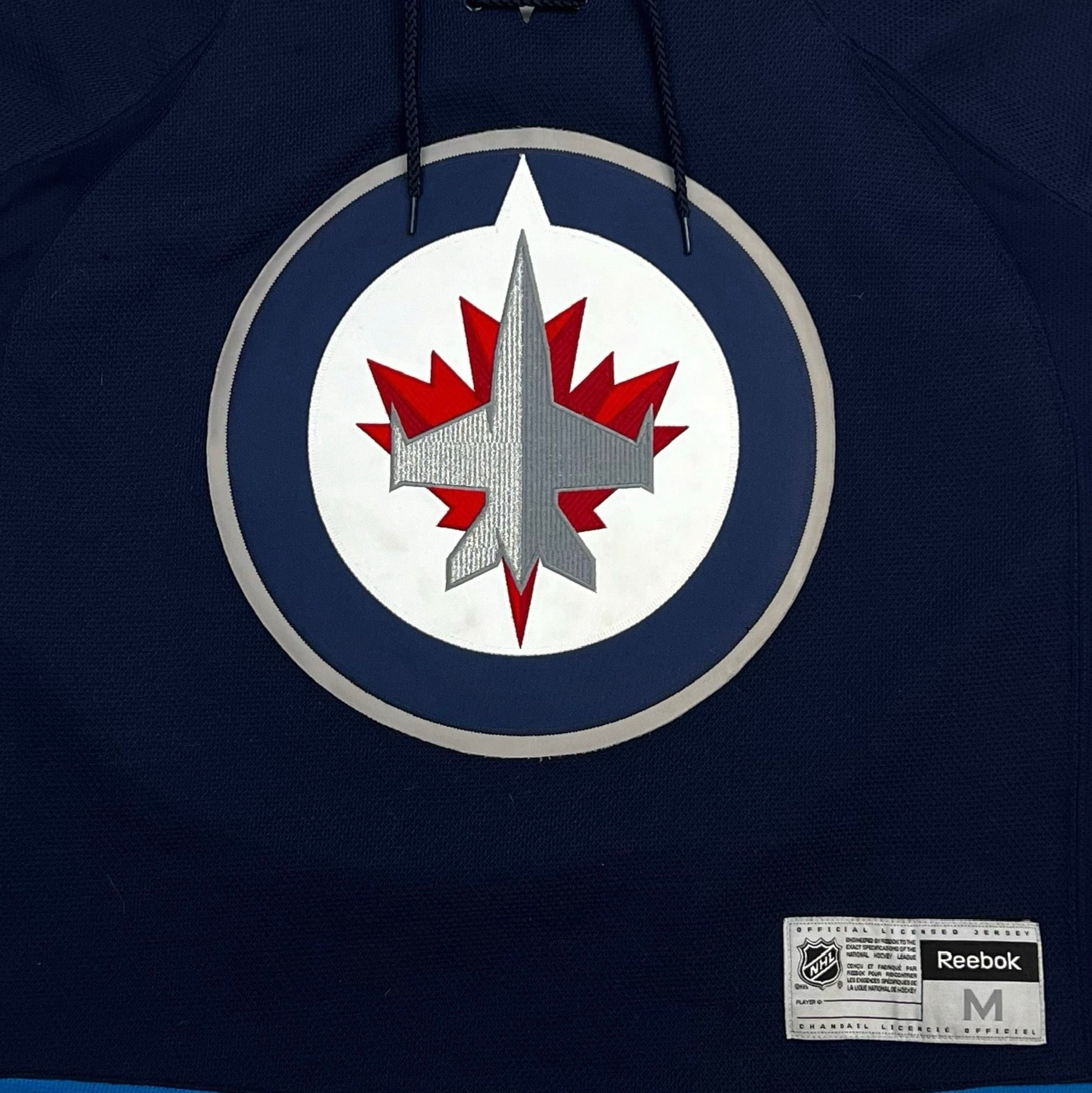 Vintage Winnipeg Jets Evander Kane Home Jersey