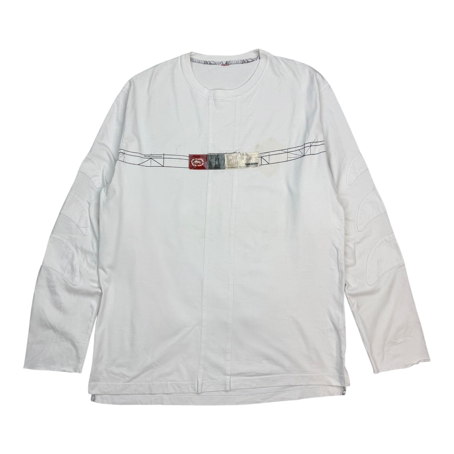 Vintage Y2K ECKO Complex L/S Tee White