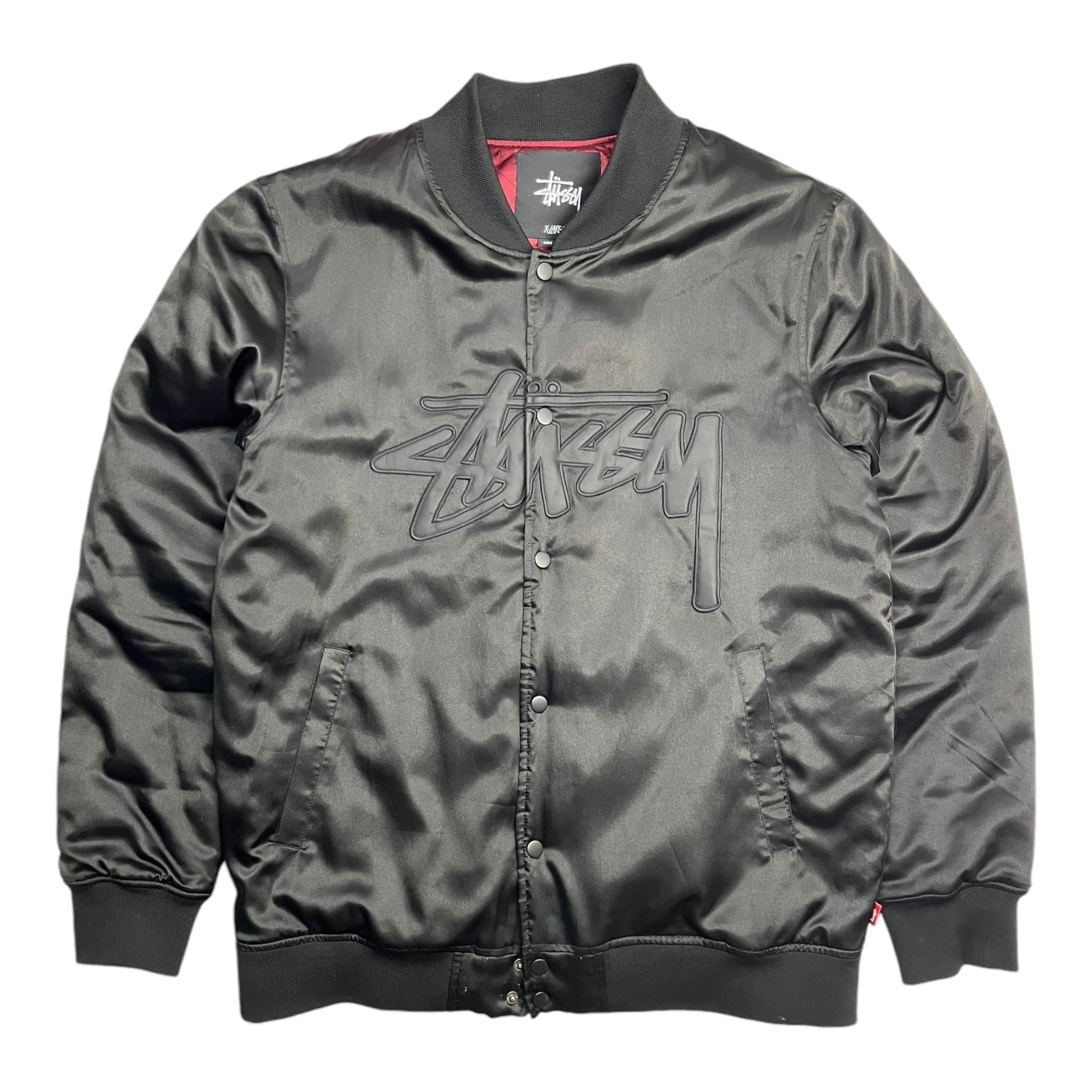 Stussy Satin Bomber Jacket