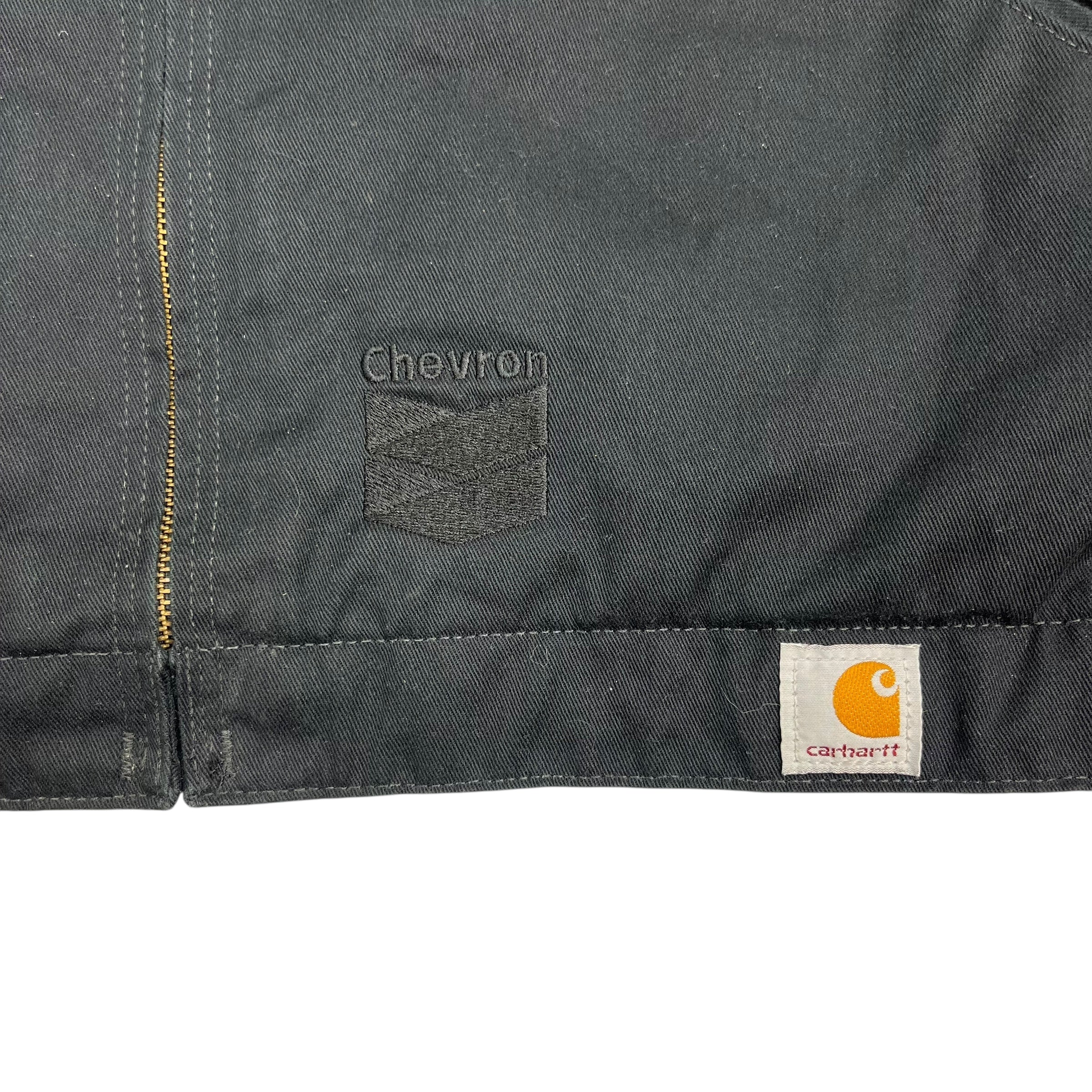 Vintage Carhartt Twill Work Jacket Black