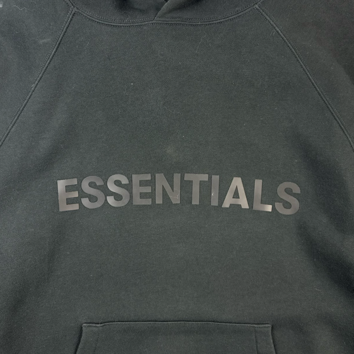 Fear Of God Essentials Hoodie Black