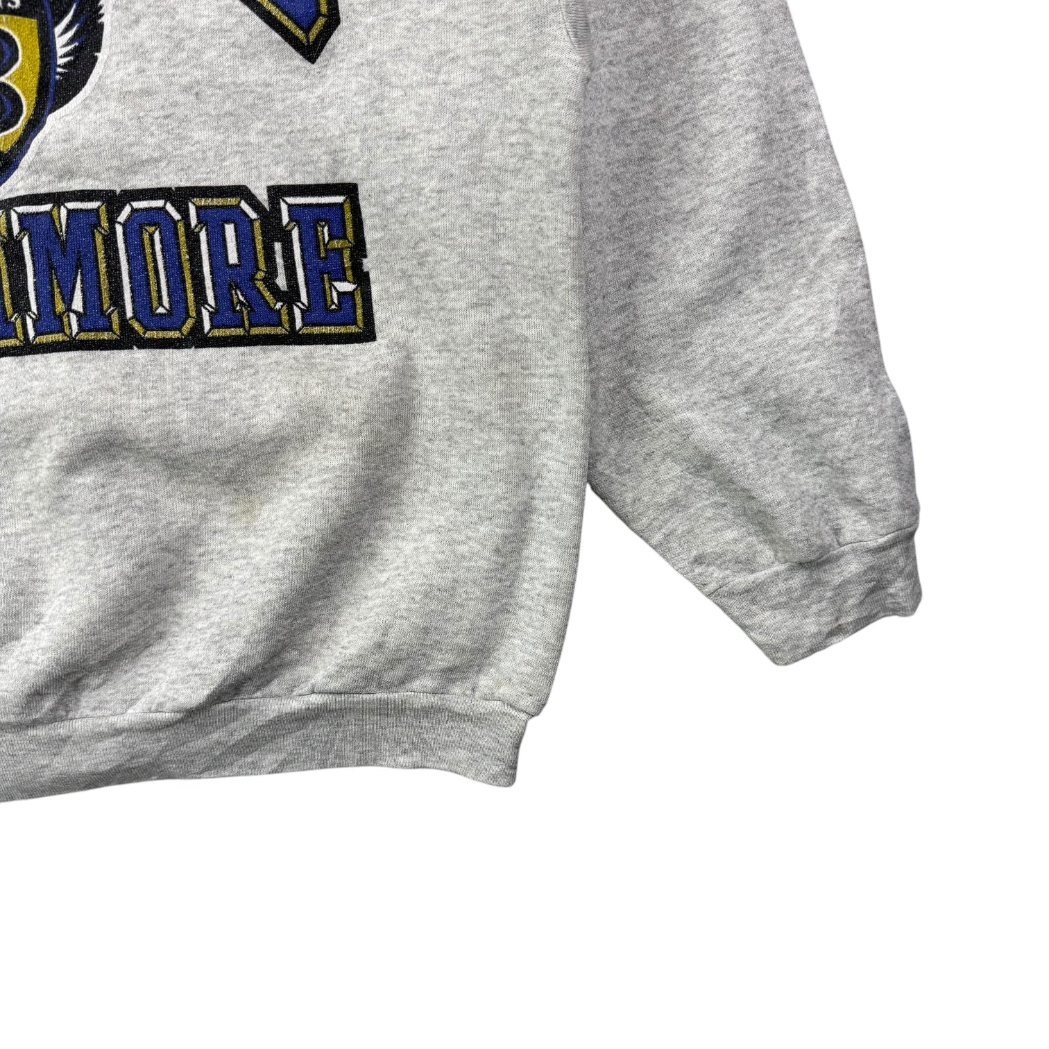 Vintage Baltimore Ravens Crewneck Grey