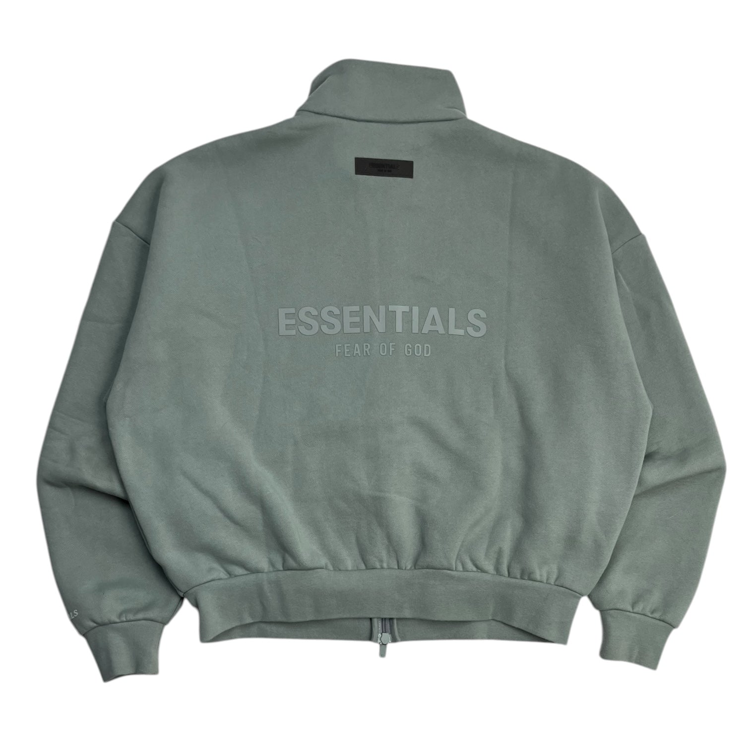 Fear Of God Essentials Zip-Up Sweatshirt Sycamore