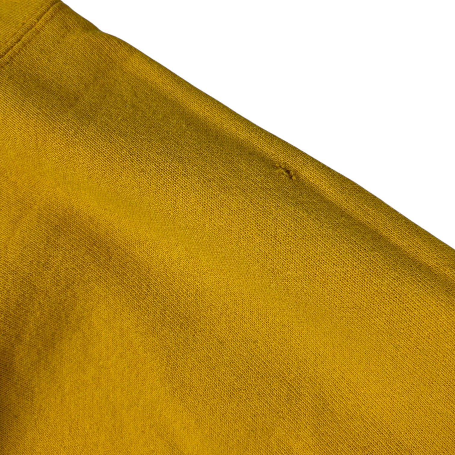 Vintage DKNY Logo Hoodie Yellow
