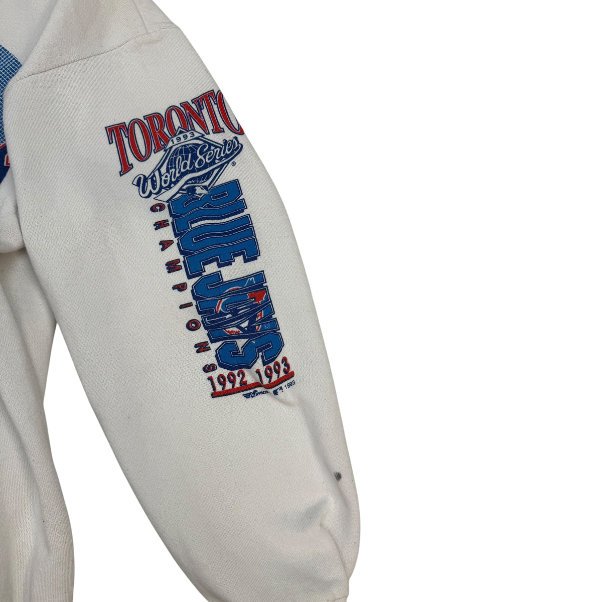 1992-93 Toronto Blue Jays World Series Champione Crewneck White