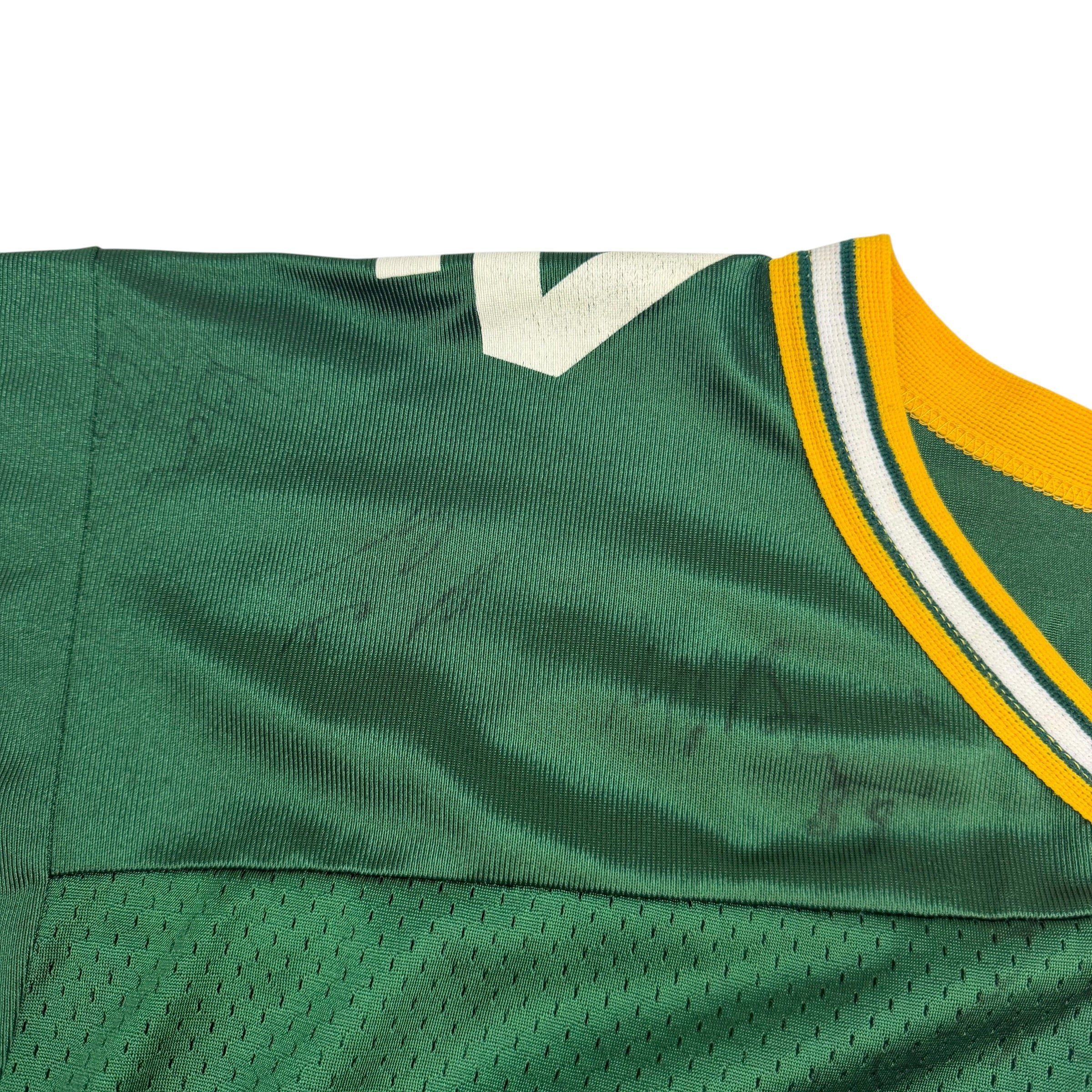 Vintage Green Bay Packers Brett Favre Wilson NFL Jersey Green