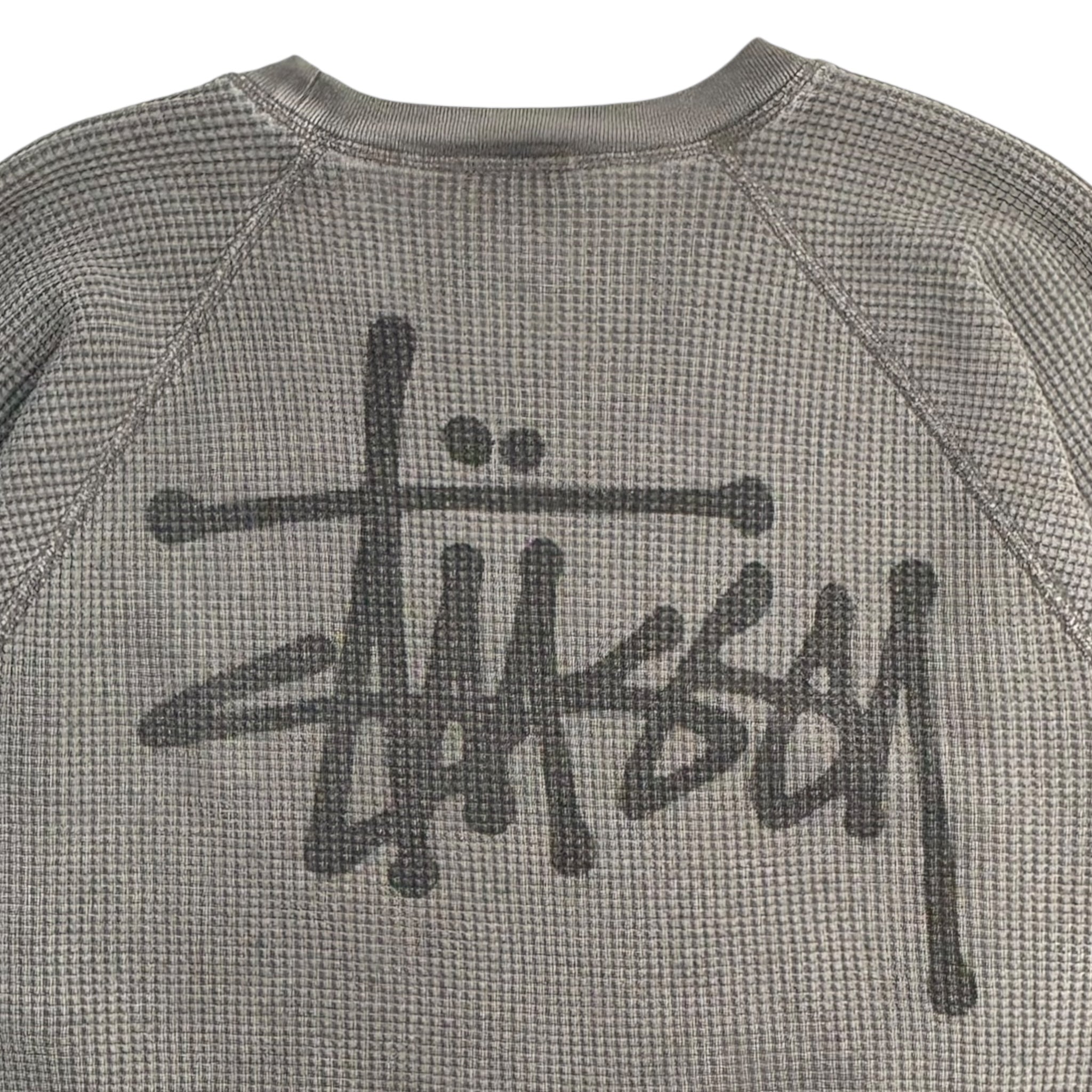 Stussy Thermal Longsleeve Grey