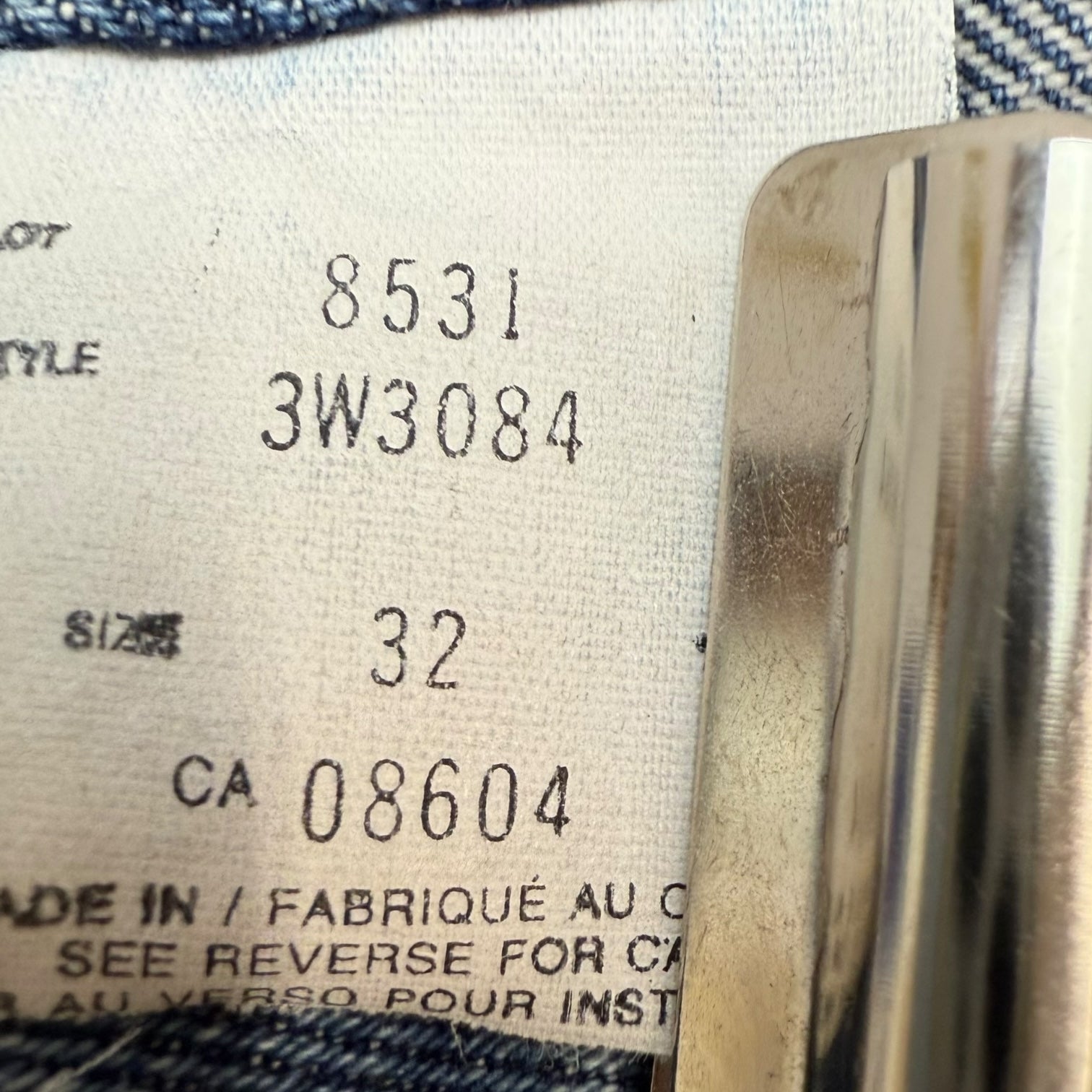 Vintage Firefly Denim Pants Medium Wash