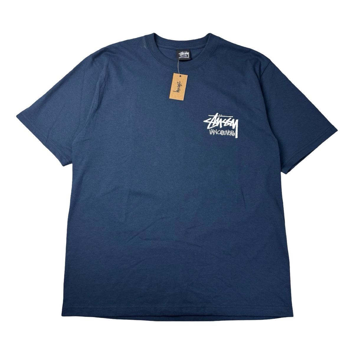 Stussy Stock Vancouver Tee Blue