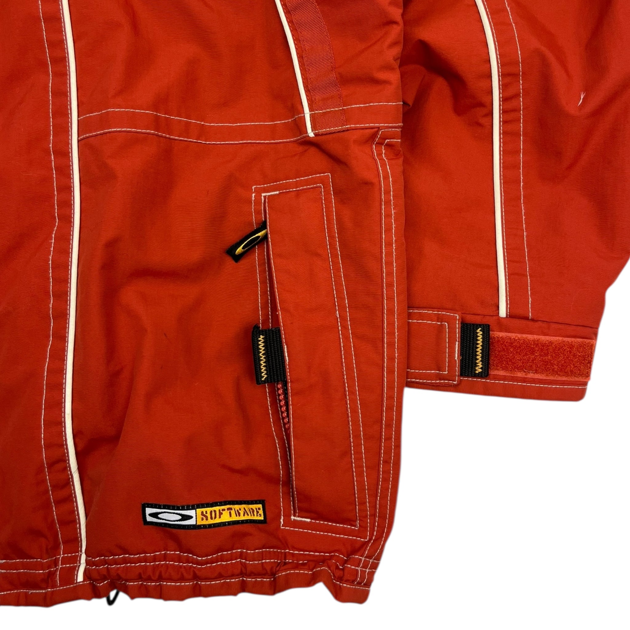 Vintage Oakley Software Snowboarding Jacket Burnt Orange