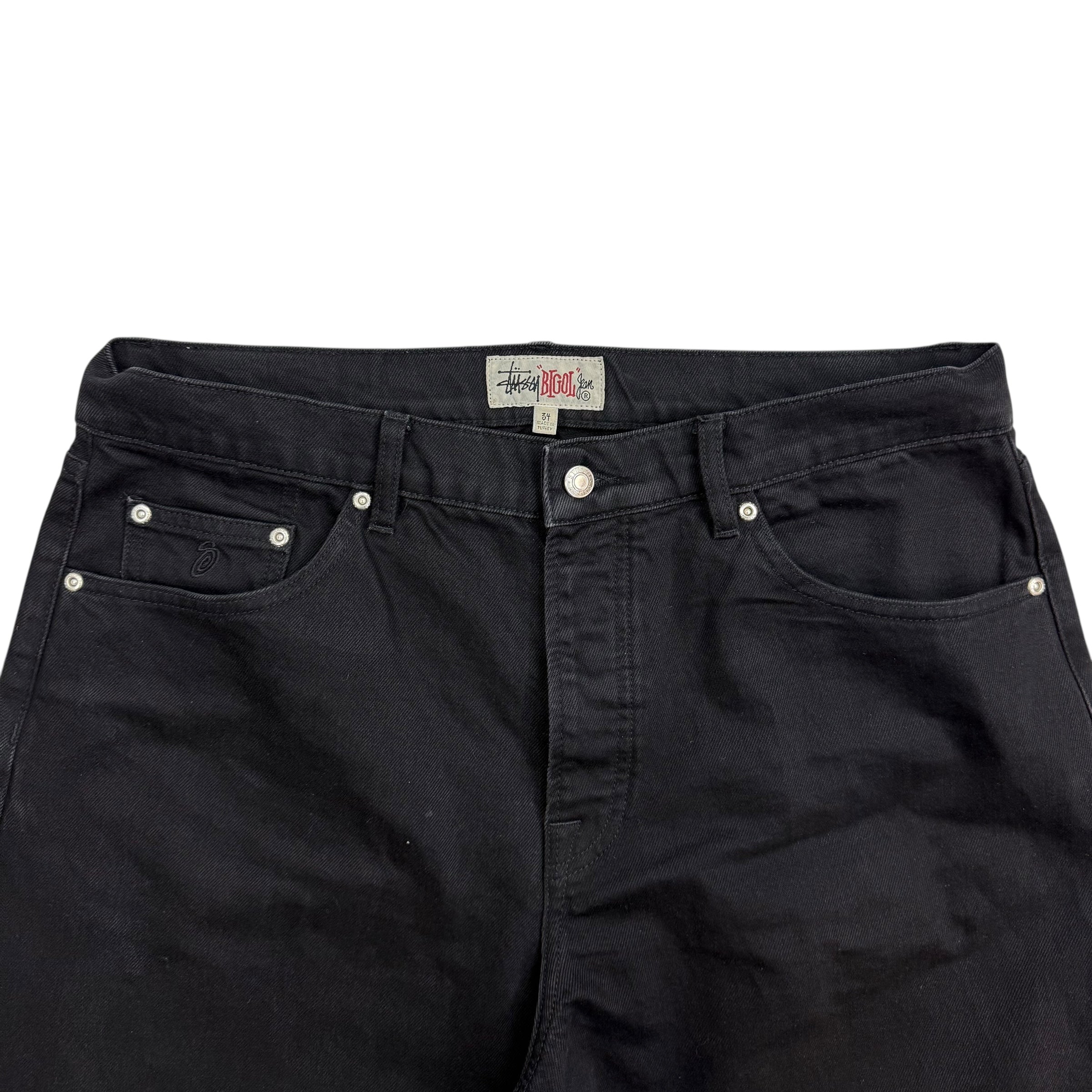 Stussy Big Ol Jeans Denim Pants Black