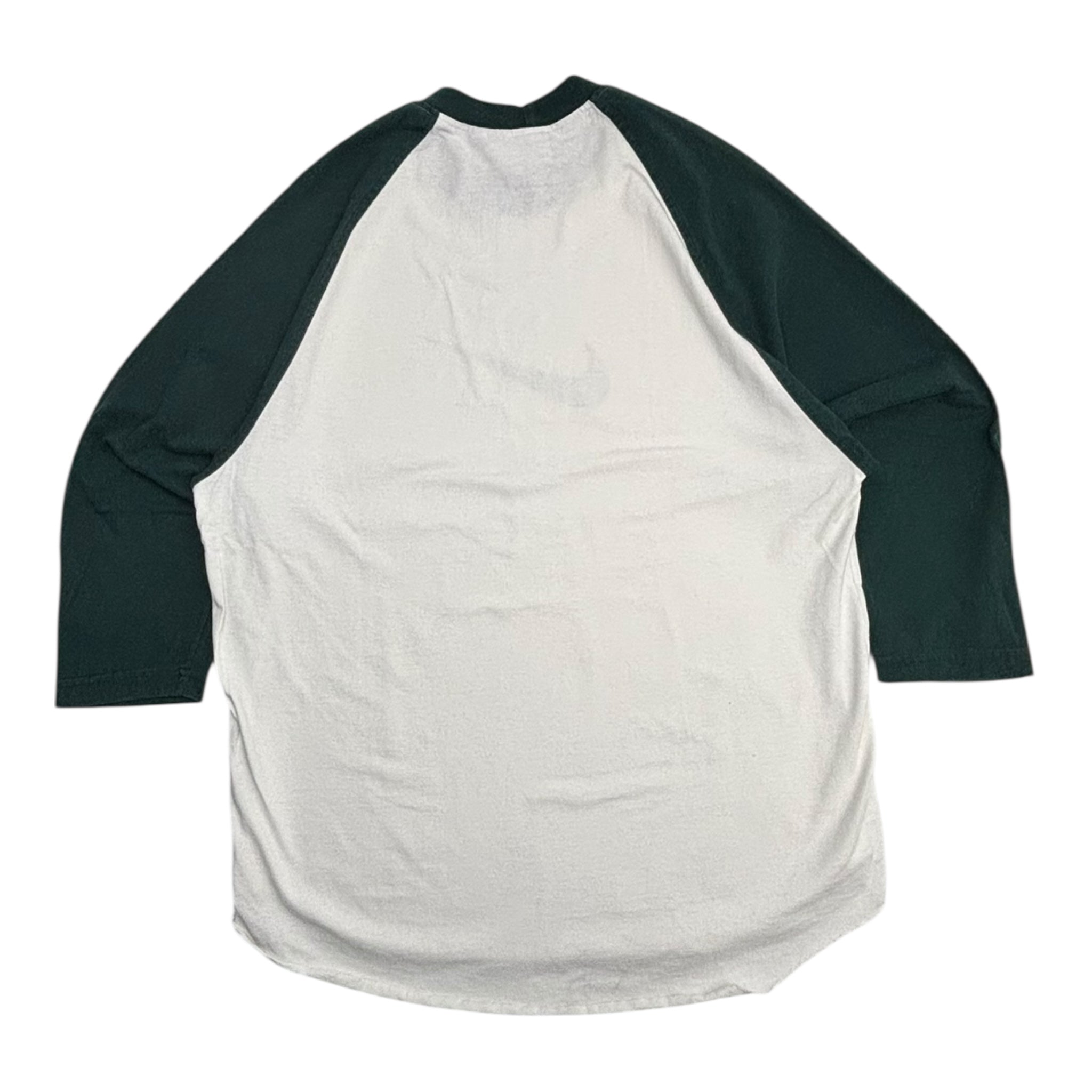 Vintage Nike Raglan Shirt Green/White