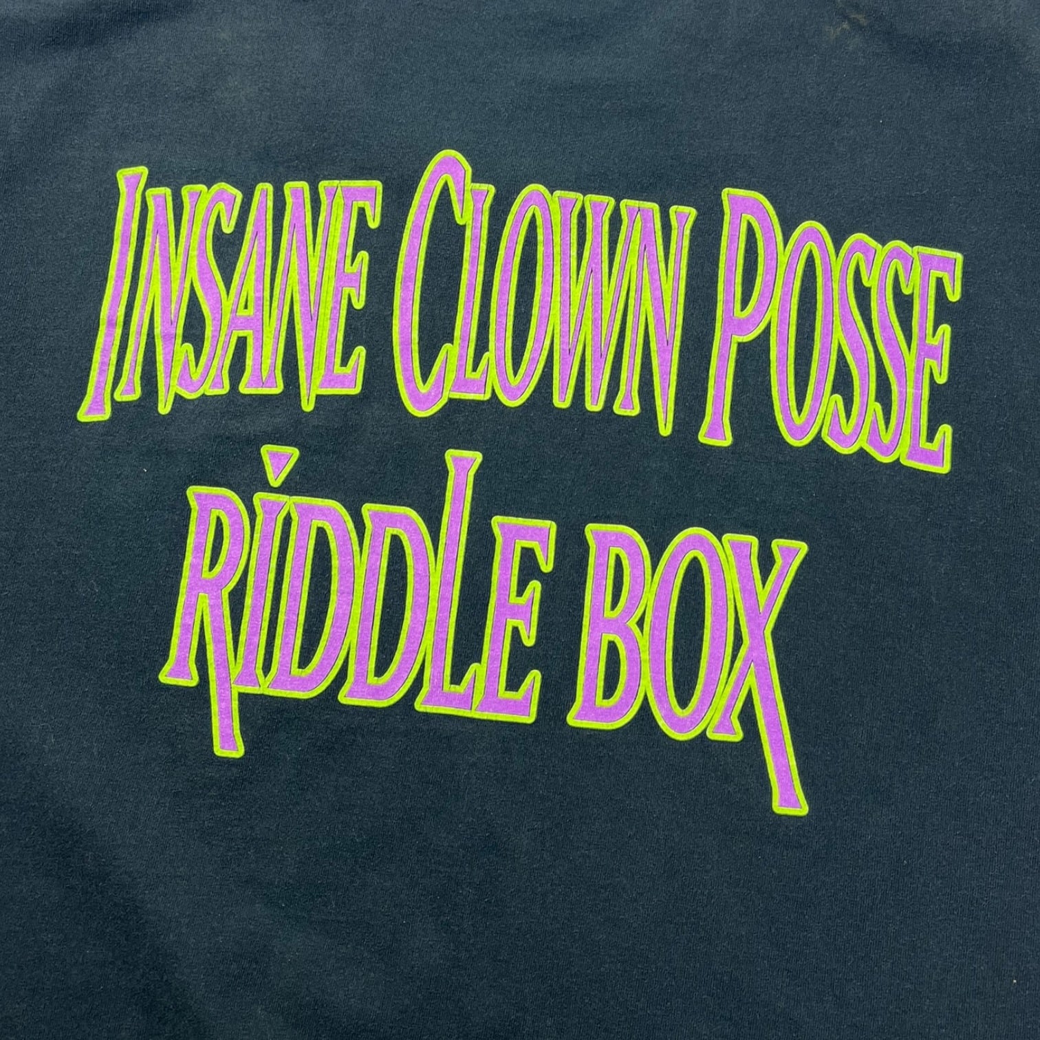 Vintage Insane Clown Posse Riddle Box T-Shirt