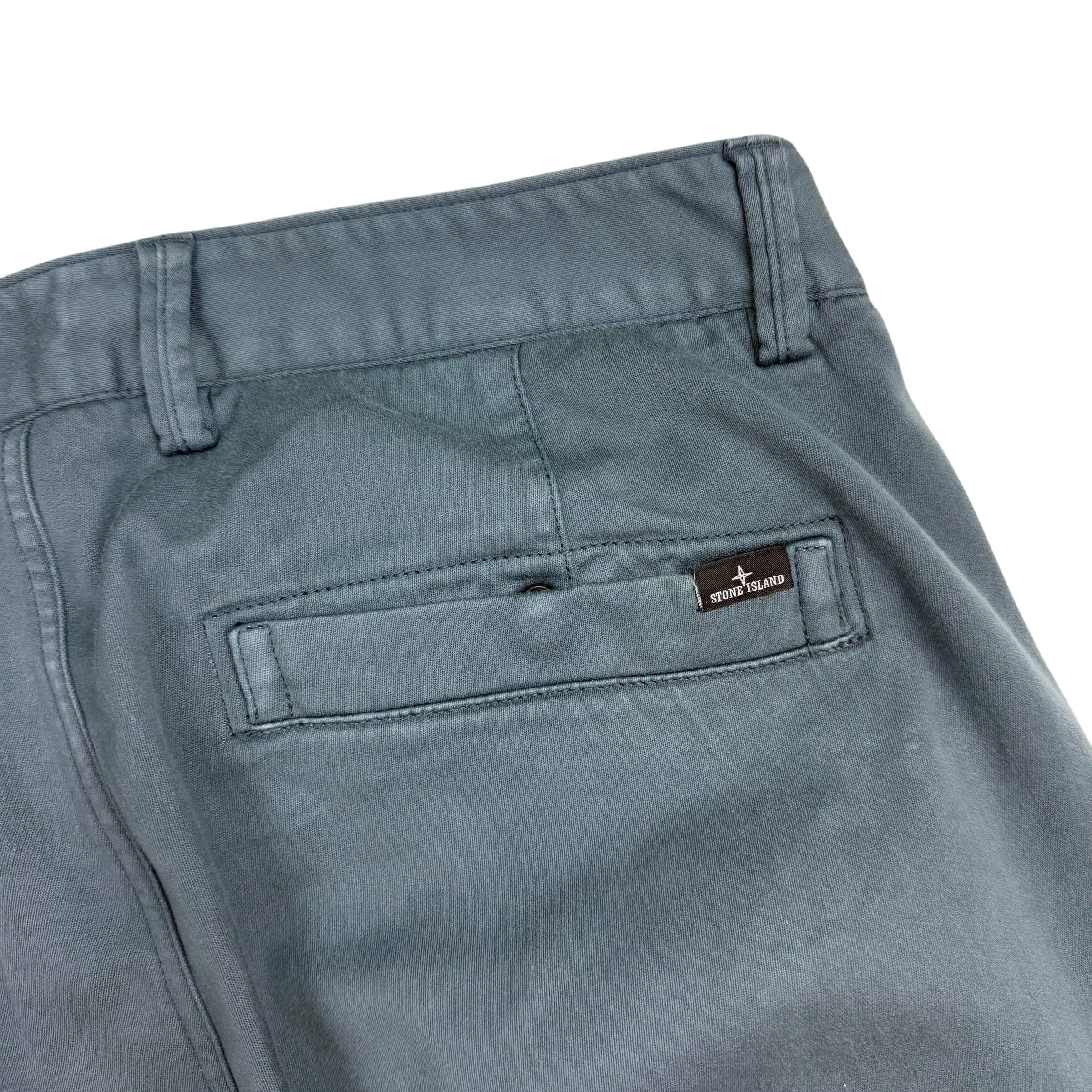 Stone Island Twill Trouser Blue