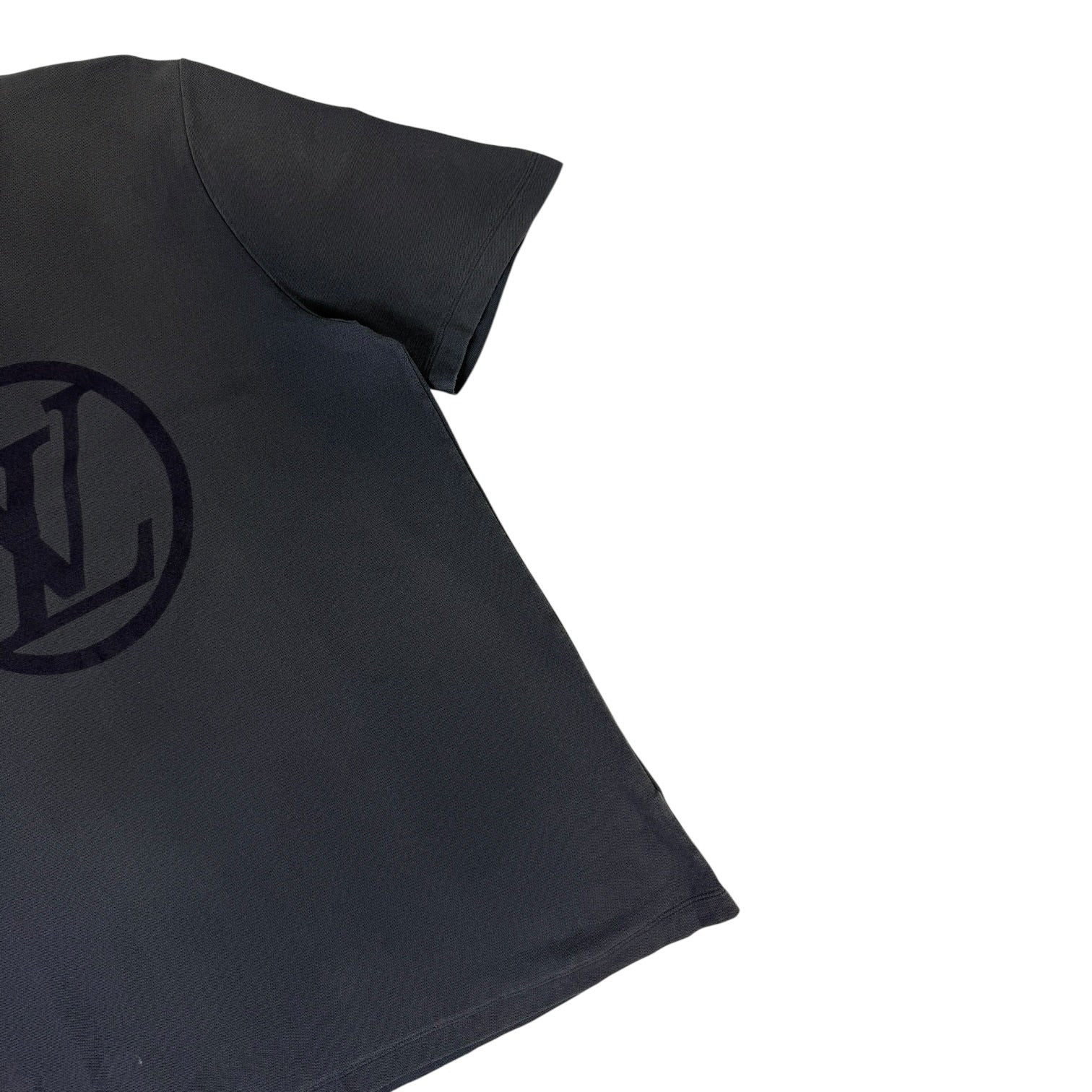 Louis Vuitton LV Circle Graphic T-Shirt Dark Grey