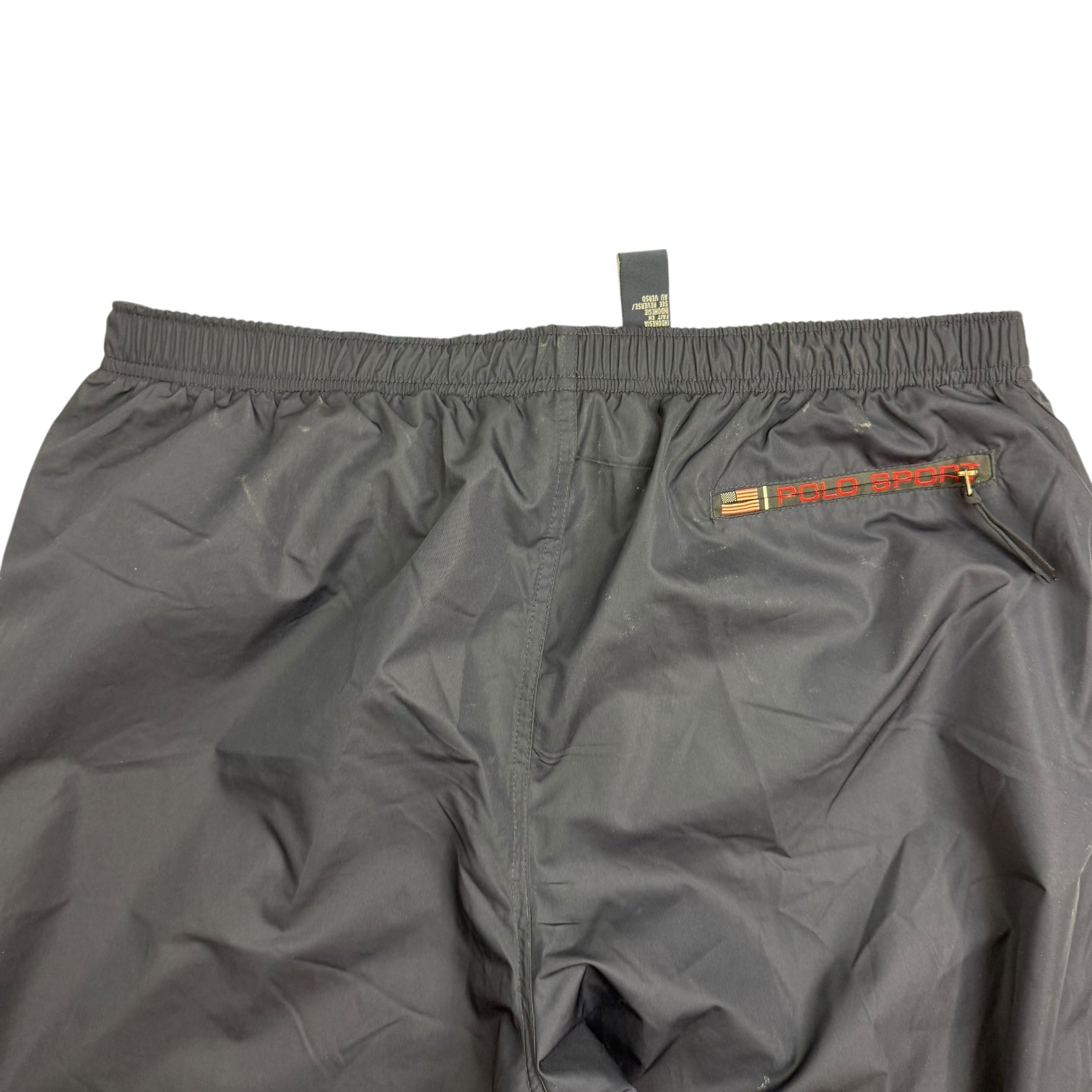 Vintage Polo Sport Nylon Track Pants Navy