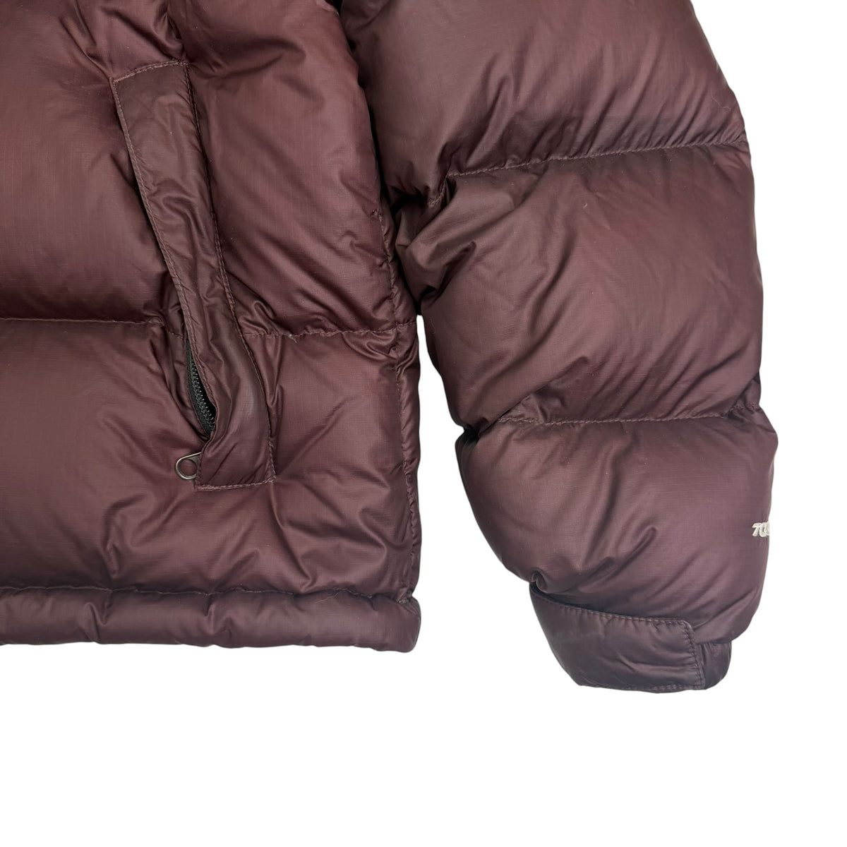The North Face Nuptse 700 Jacket Burgundy