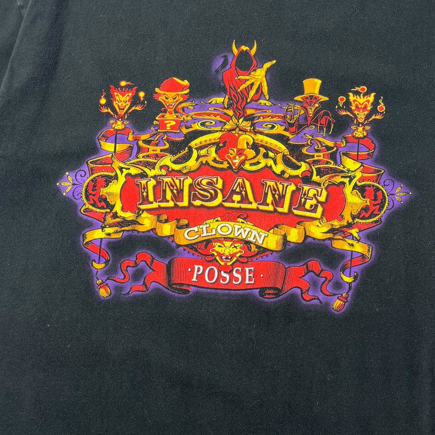 2002 Insane Clown Posse Circus Logo T-Shirt