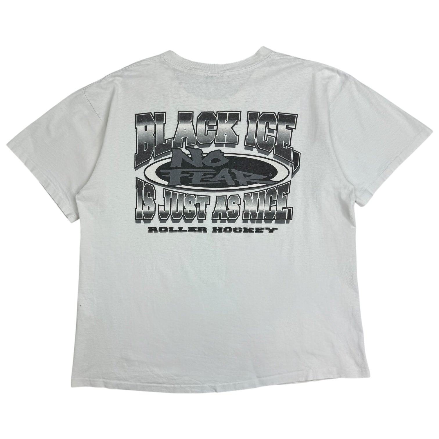 Vintage No Fear ‘Black Ice’ Tee White