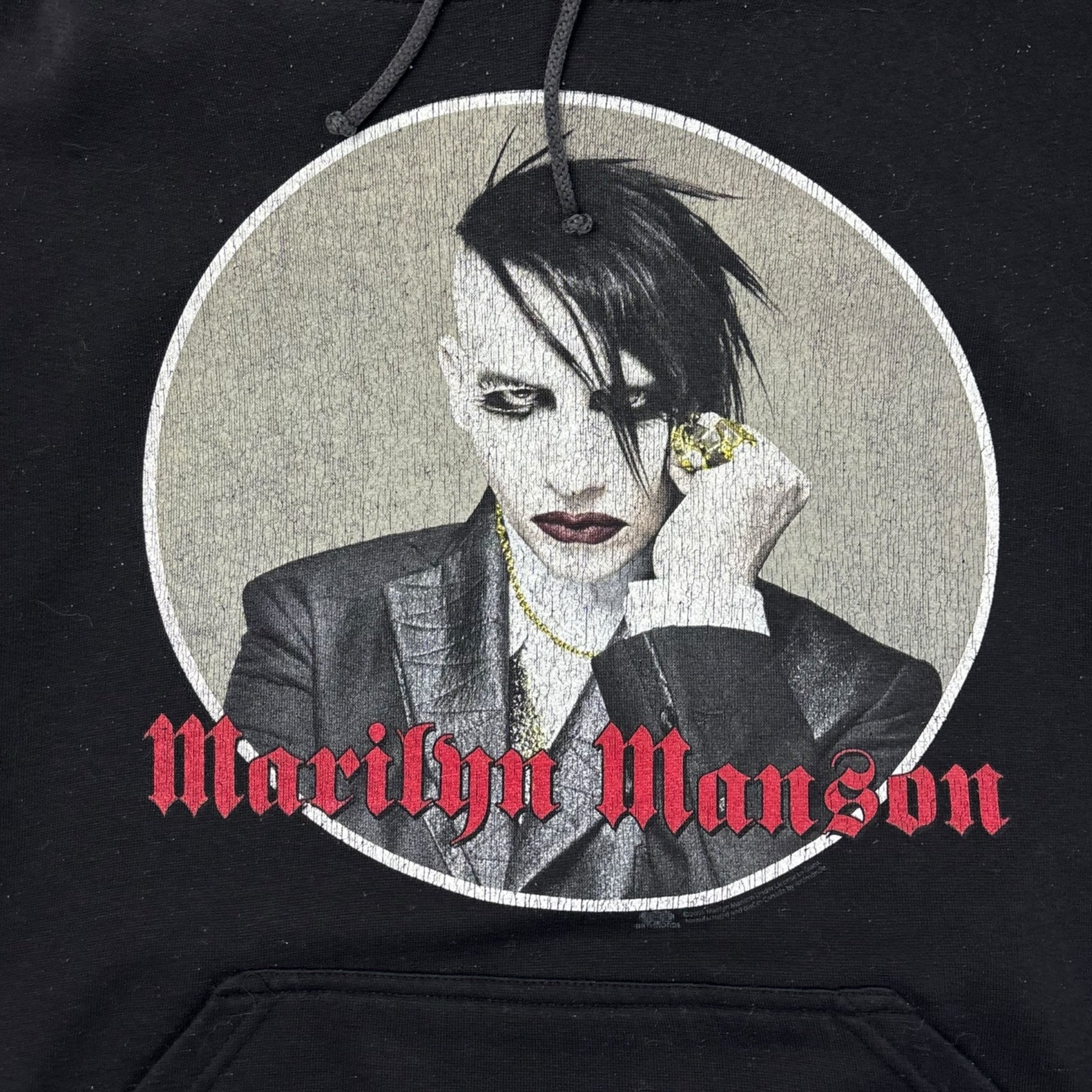 2005 Marilyn Manson Portrait Hoodie