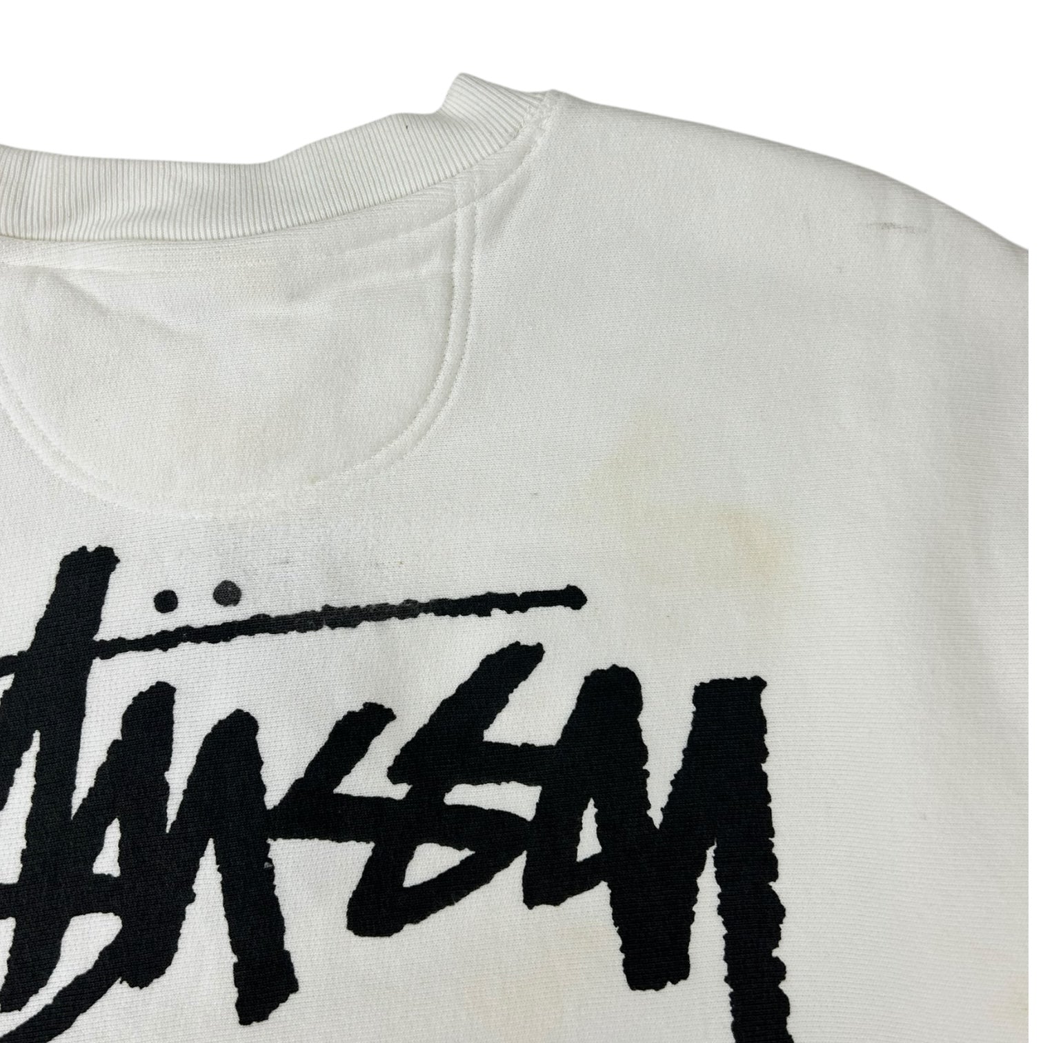 Stussy Dice Crewneck Natural