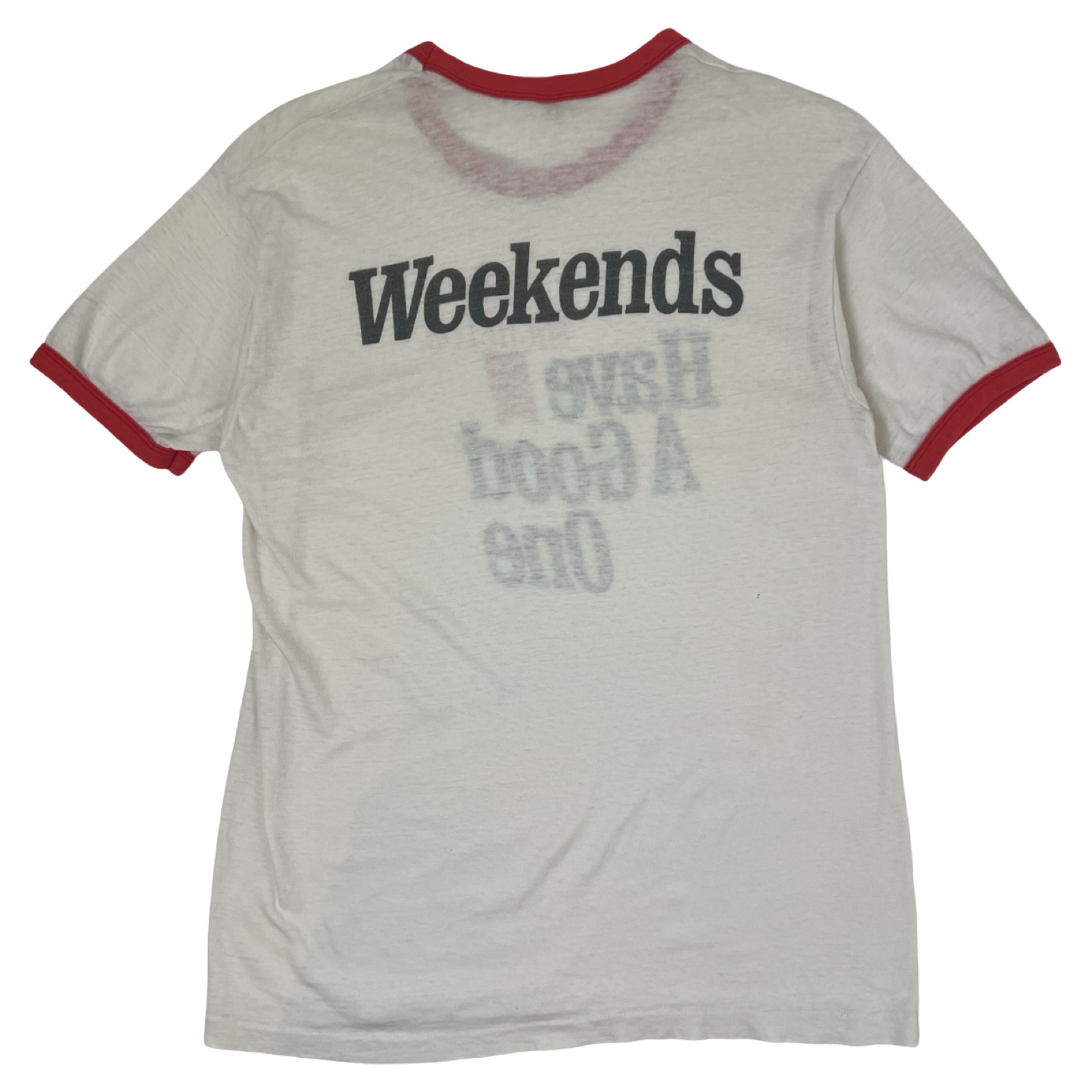 Vintage 1980’s Michelob “Have A Good One” Ringer T-Shirt White