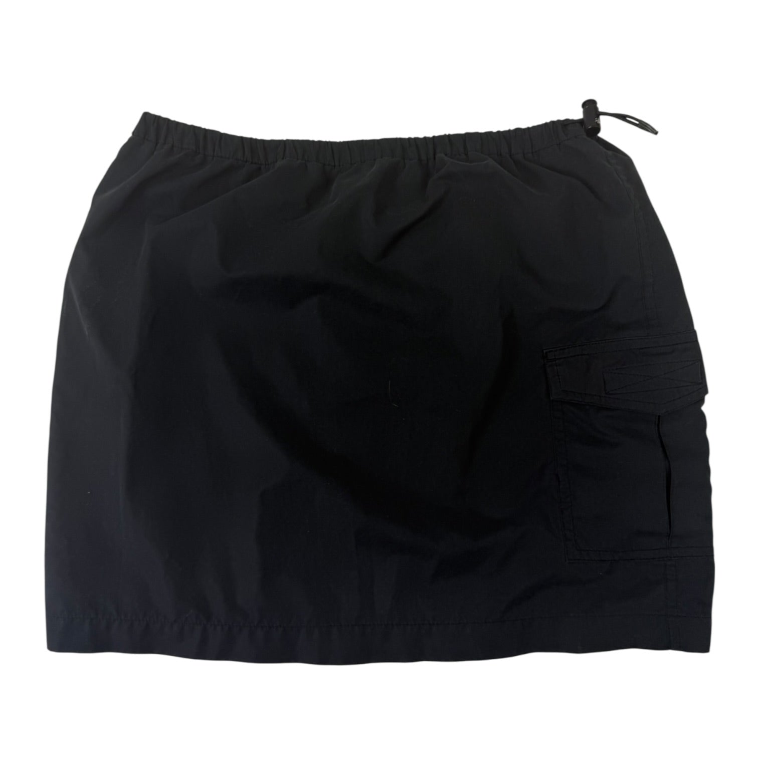 Stussy Nylon Cargo Mini Skirt Black