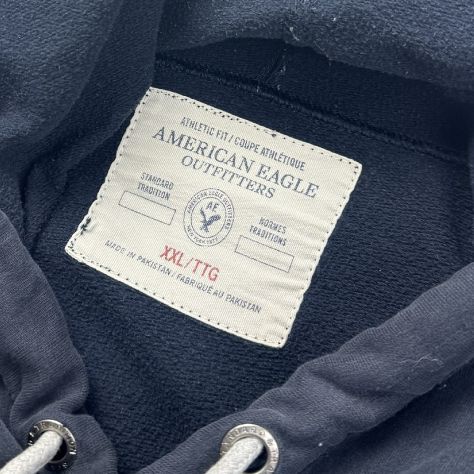 Y2K A_E-77 American Eagle Pullover Hoodie