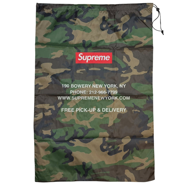 Supreme Drawstring Laundry Bag Camo