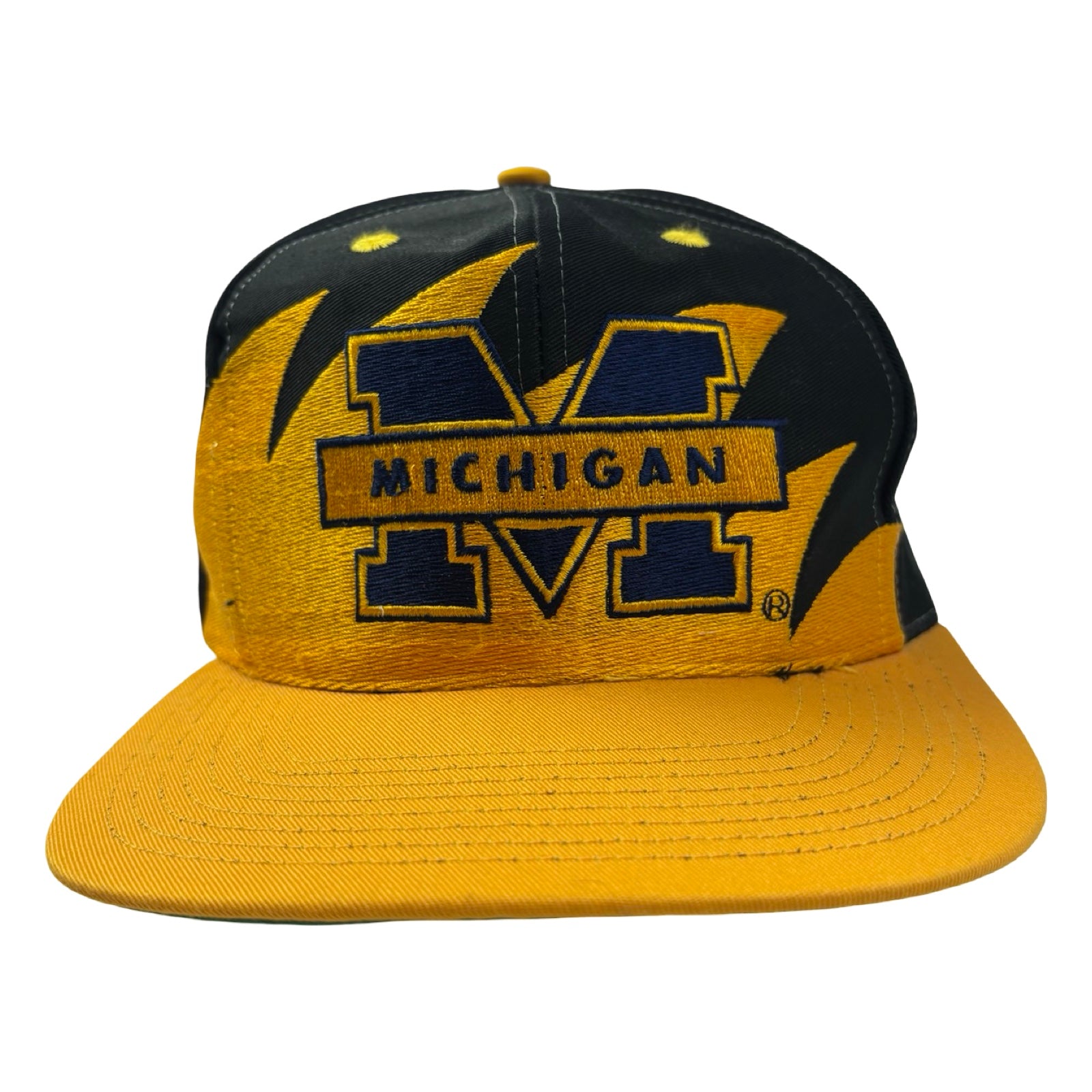 Vintage Michigan University Sharktooth Hat