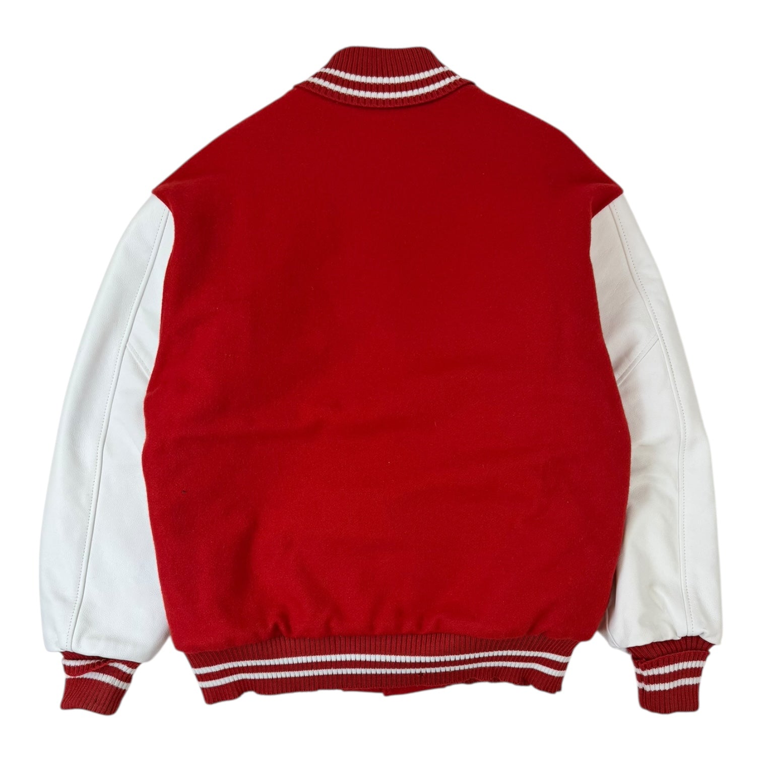 Billionaire Boys Club Varsity Jacket Red/White