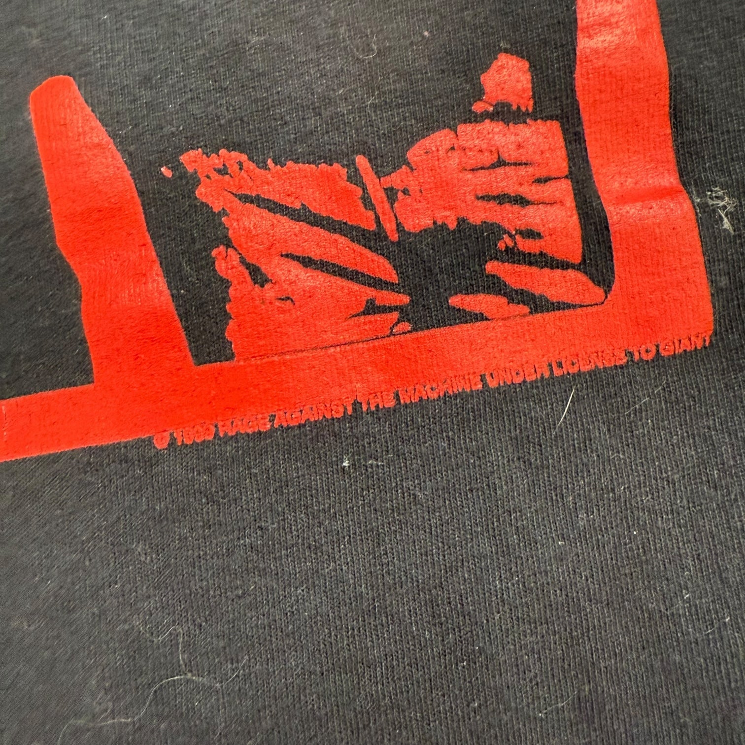 1999 Rage Against The Machine Tee Black